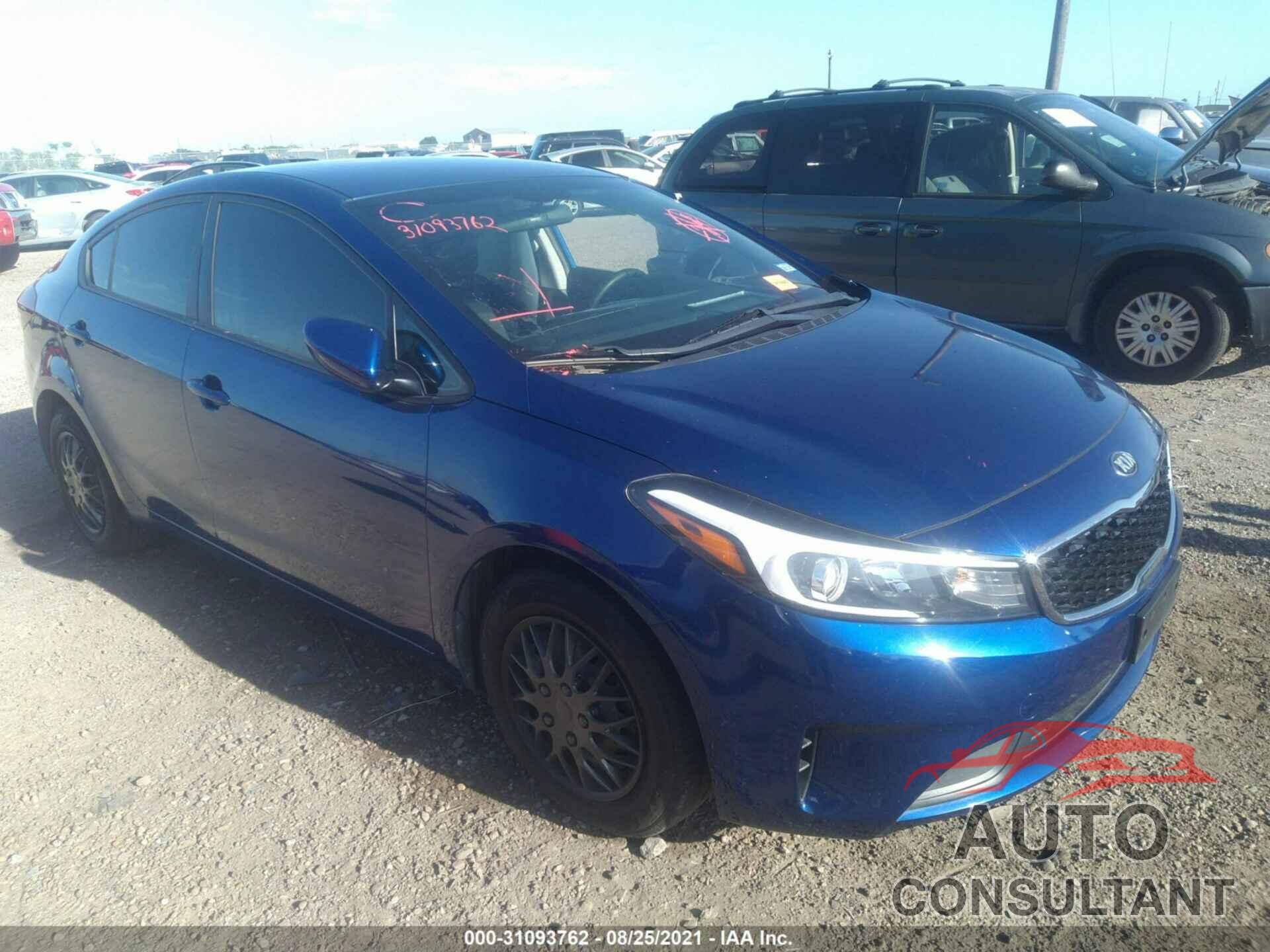 KIA FORTE 2018 - 3KPFK4A79JE165397