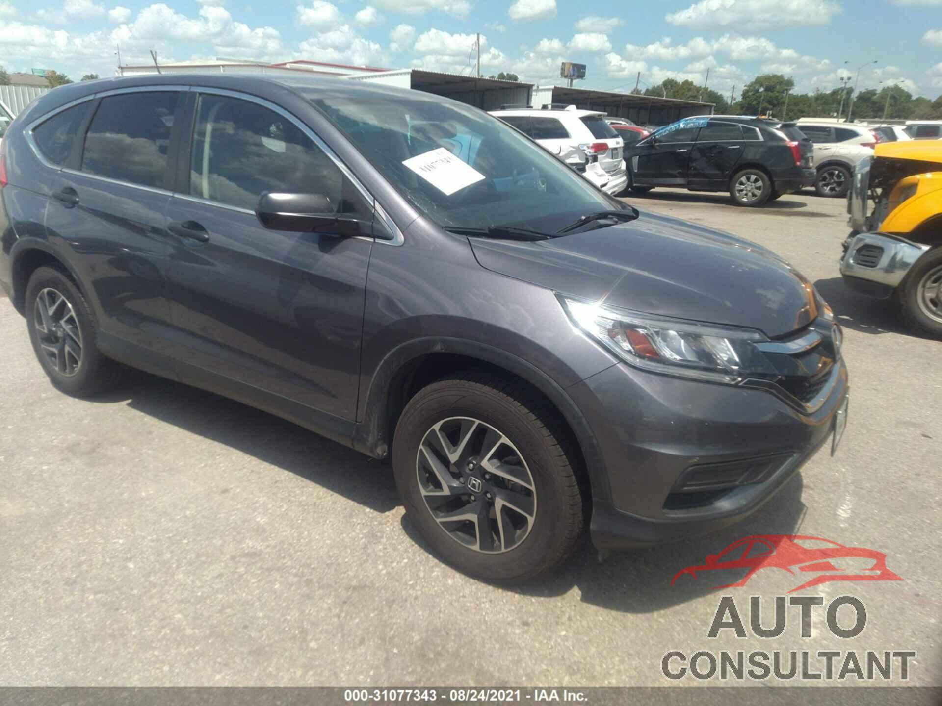 HONDA CR-V 2016 - 5J6RM4H4XGL084633