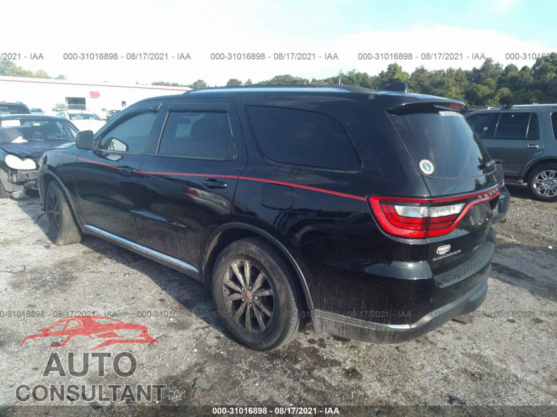 DODGE DURANGO 2017 - 1C4RDHAG9HC660621