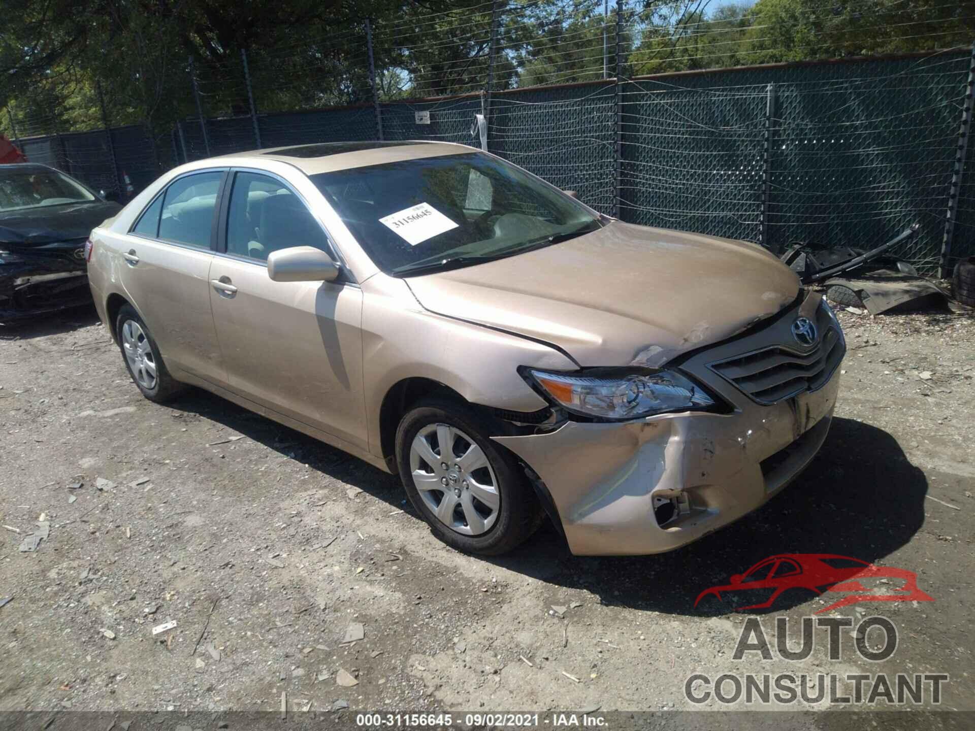 TOYOTA CAMRY 2011 - 4T1BF3EK6BU132321