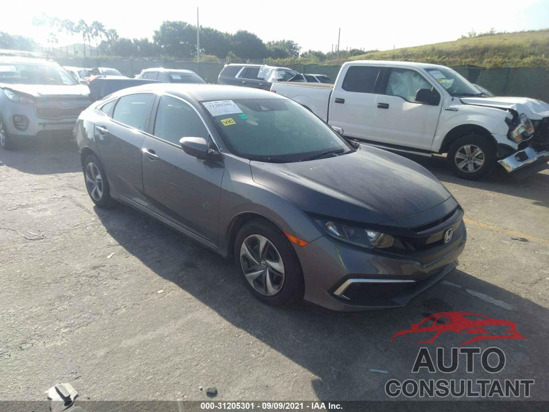 HONDA CIVIC SEDAN 2019 - 2HGFC2F65KH584145