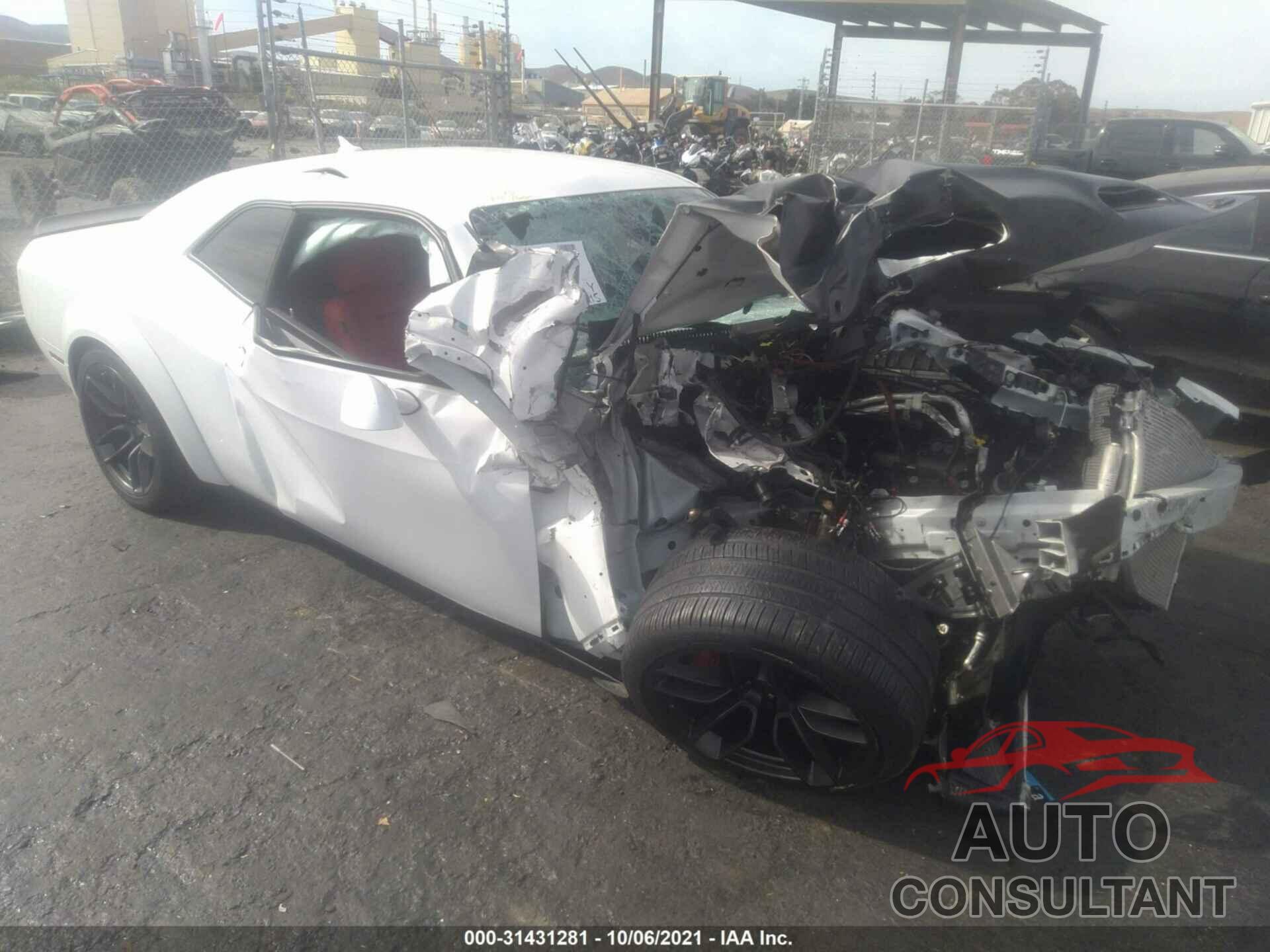 DODGE CHALLENGER 2019 - 2C3CDZL91KH731281