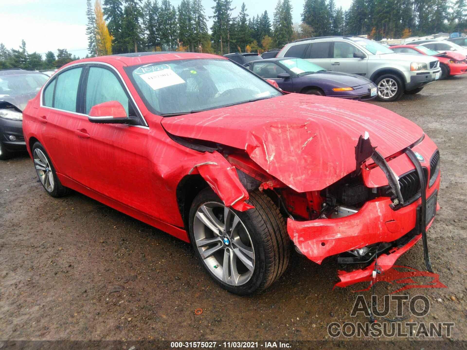 BMW 3 SERIES 2017 - WBA8D9C53HK678015