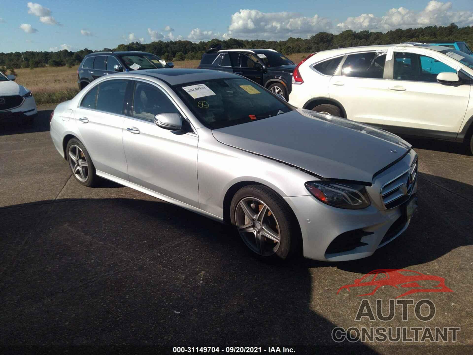 MERCEDES-BENZ E-CLASS 2017 - WDDZF4KB8HA025381