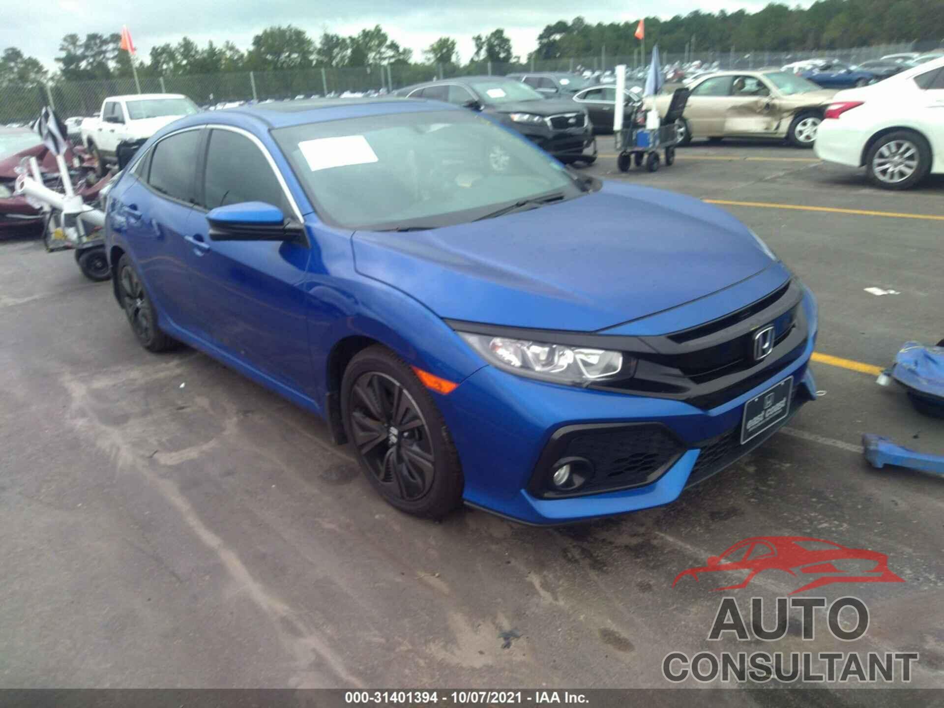 HONDA CIVIC HATCHBACK 2017 - SHHFK7H54HU227300