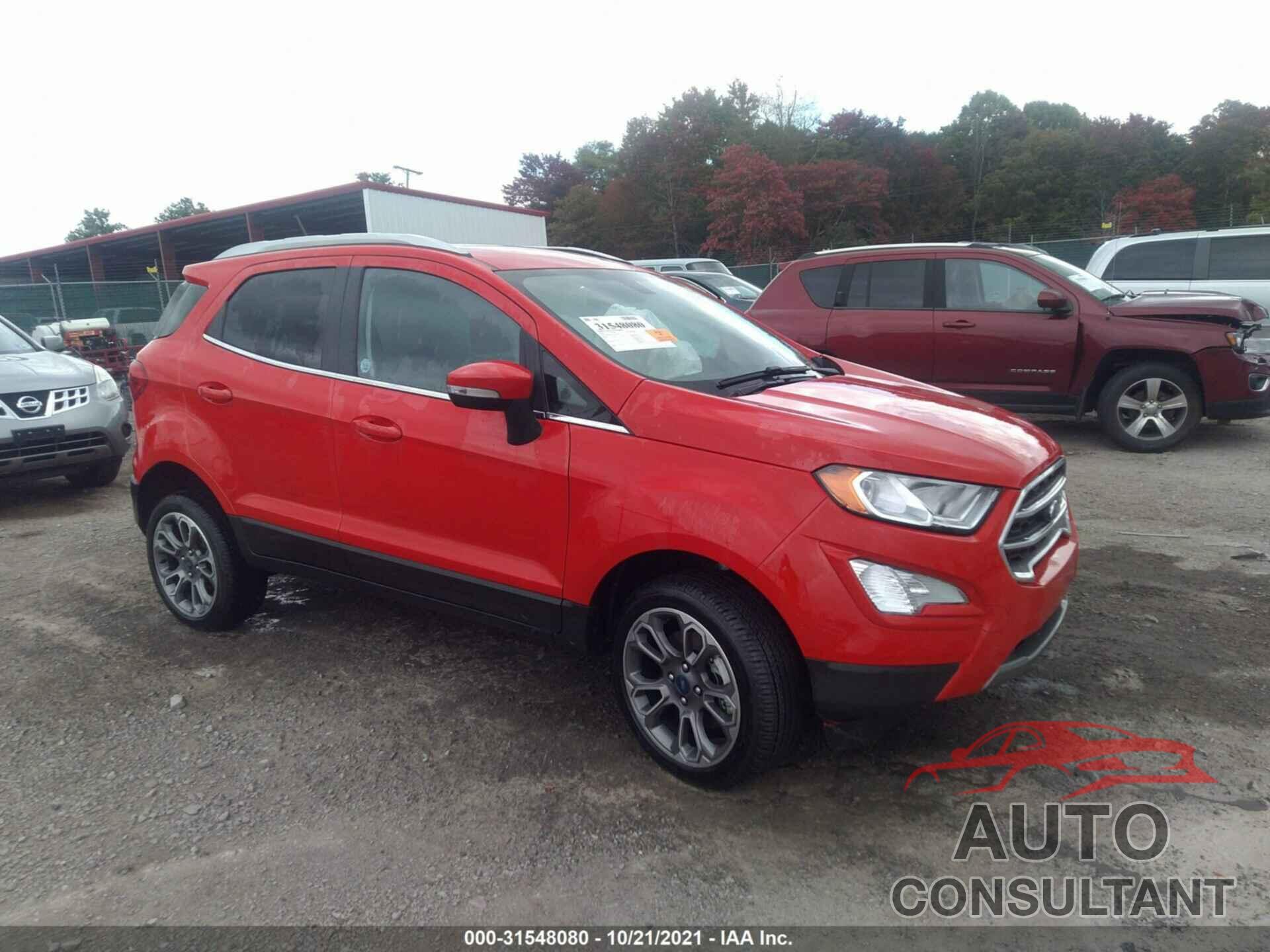 FORD ECOSPORT 2021 - MAJ6S3KL7MC405022