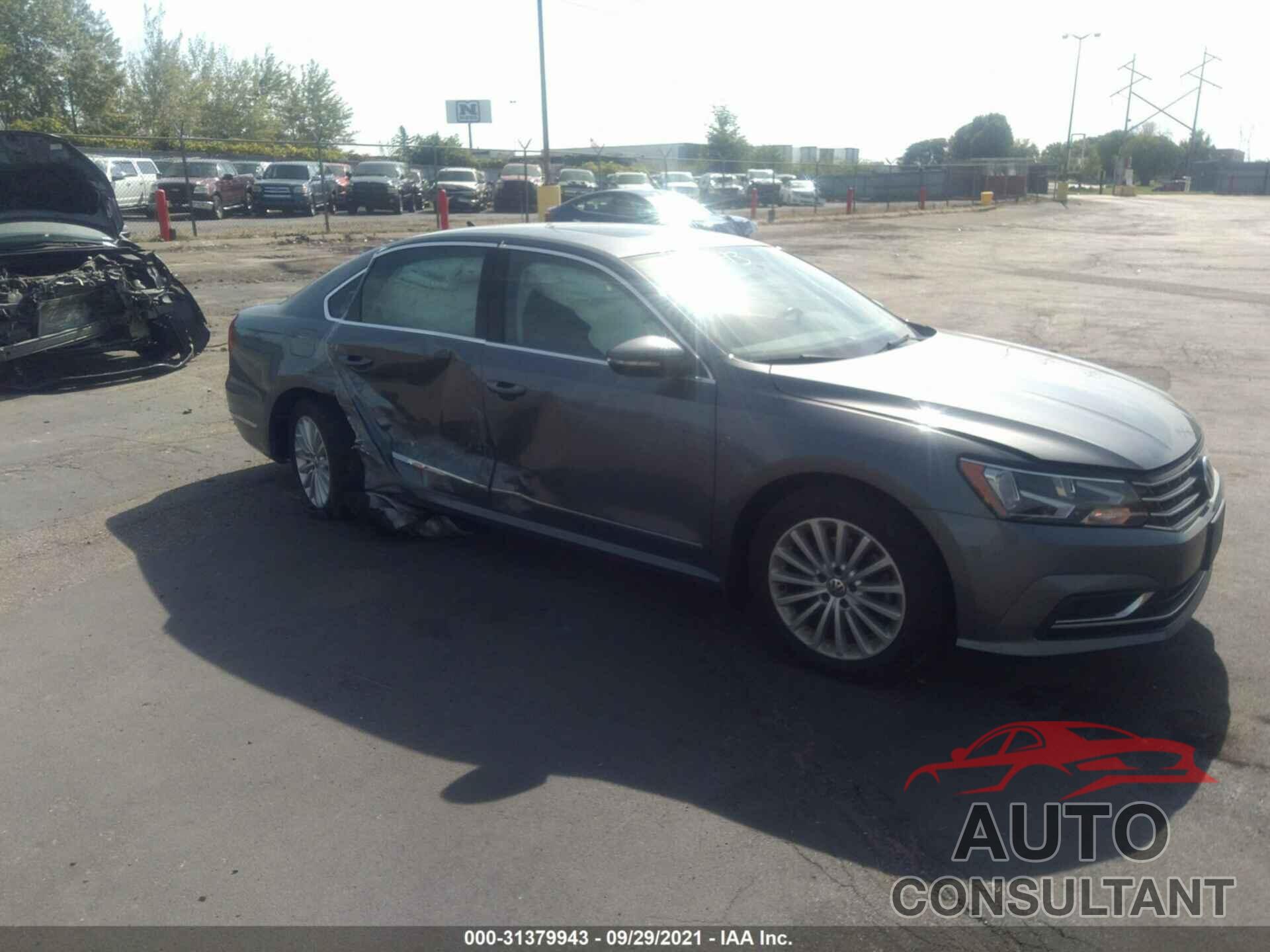 VOLKSWAGEN PASSAT 2016 - 1VWBT7A35GC053221