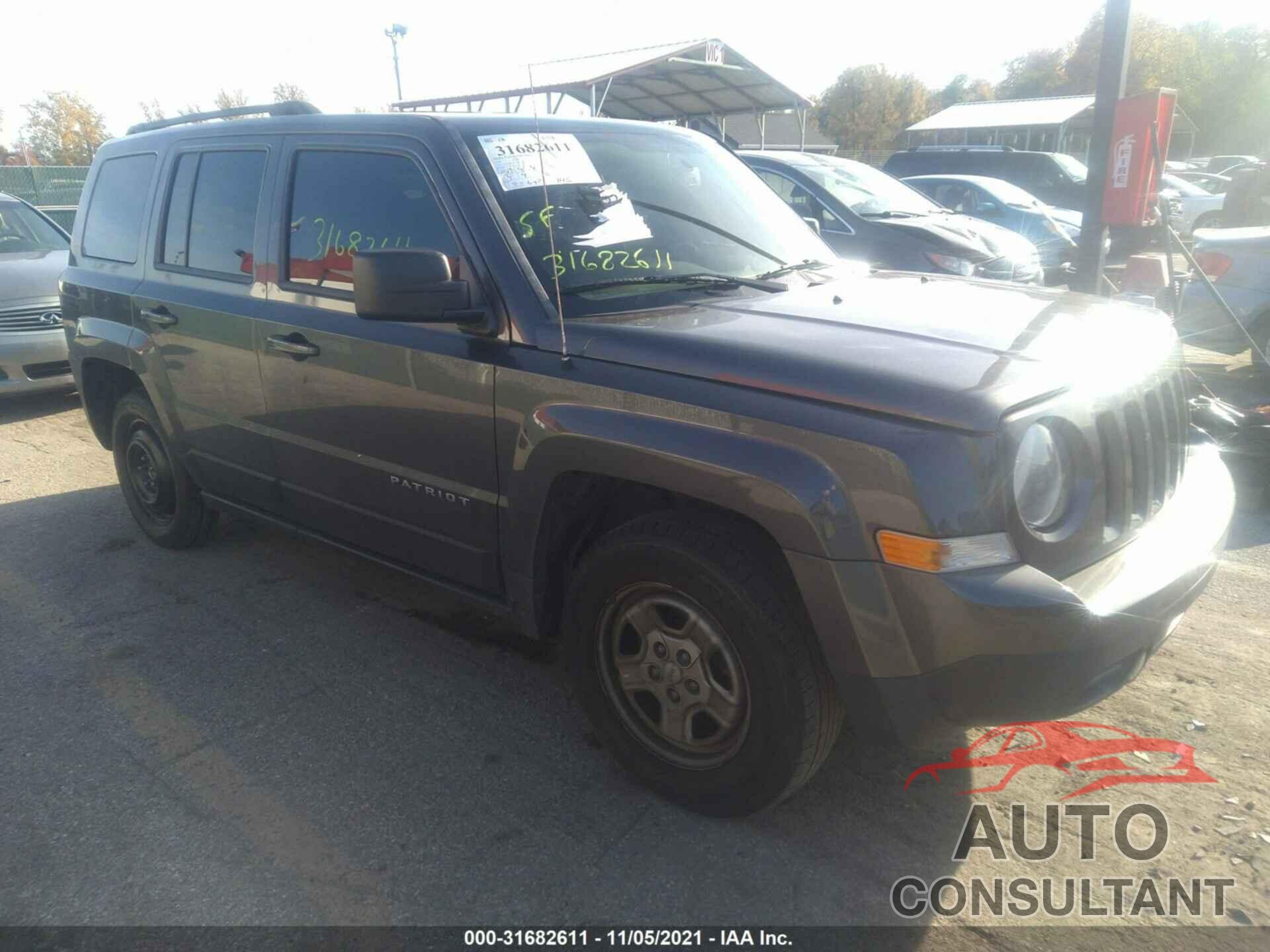 JEEP PATRIOT 2016 - 1C4NJPBA5GD553456