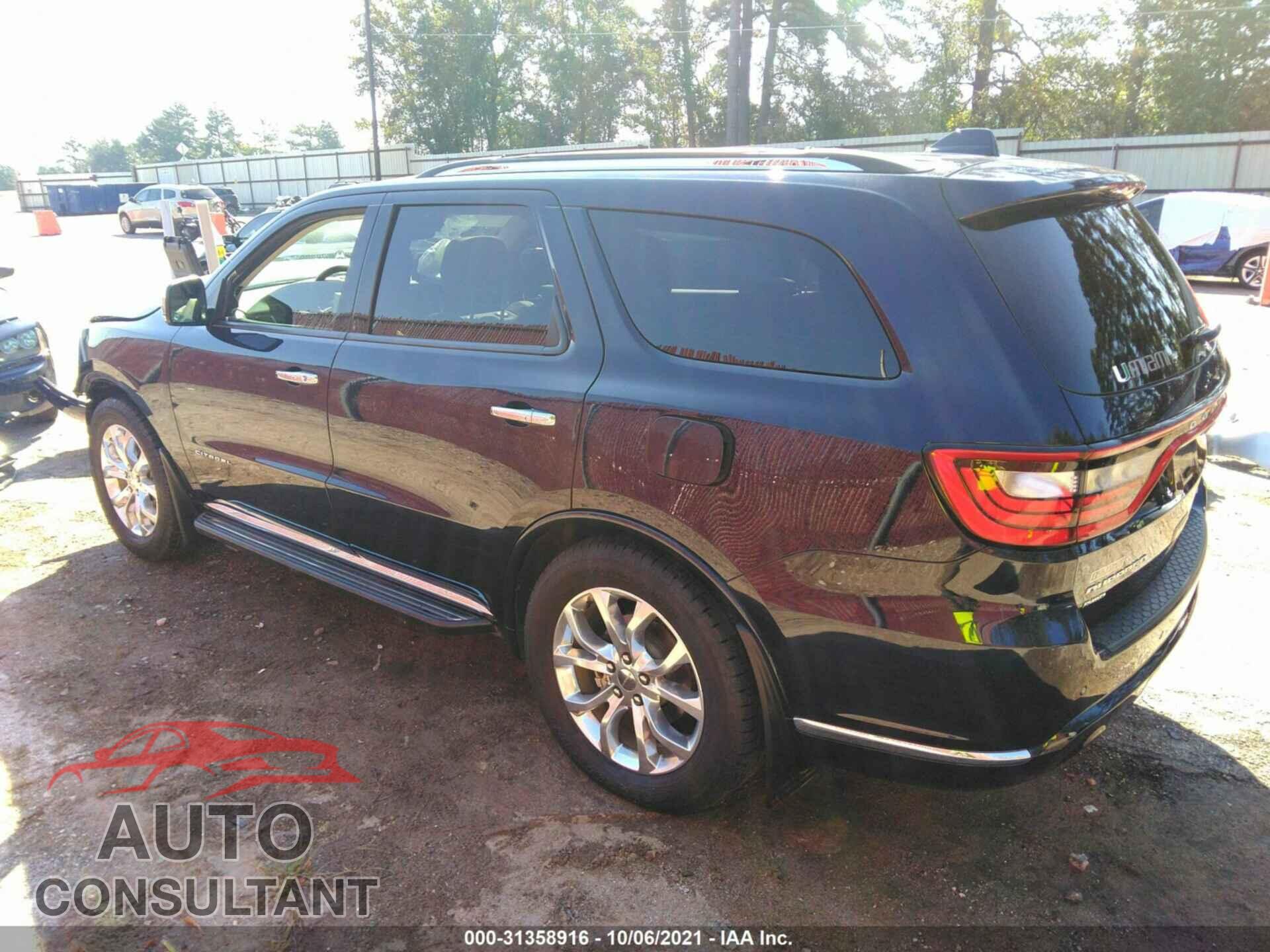DODGE DURANGO 2017 - 1C4RDJEG3HC710267