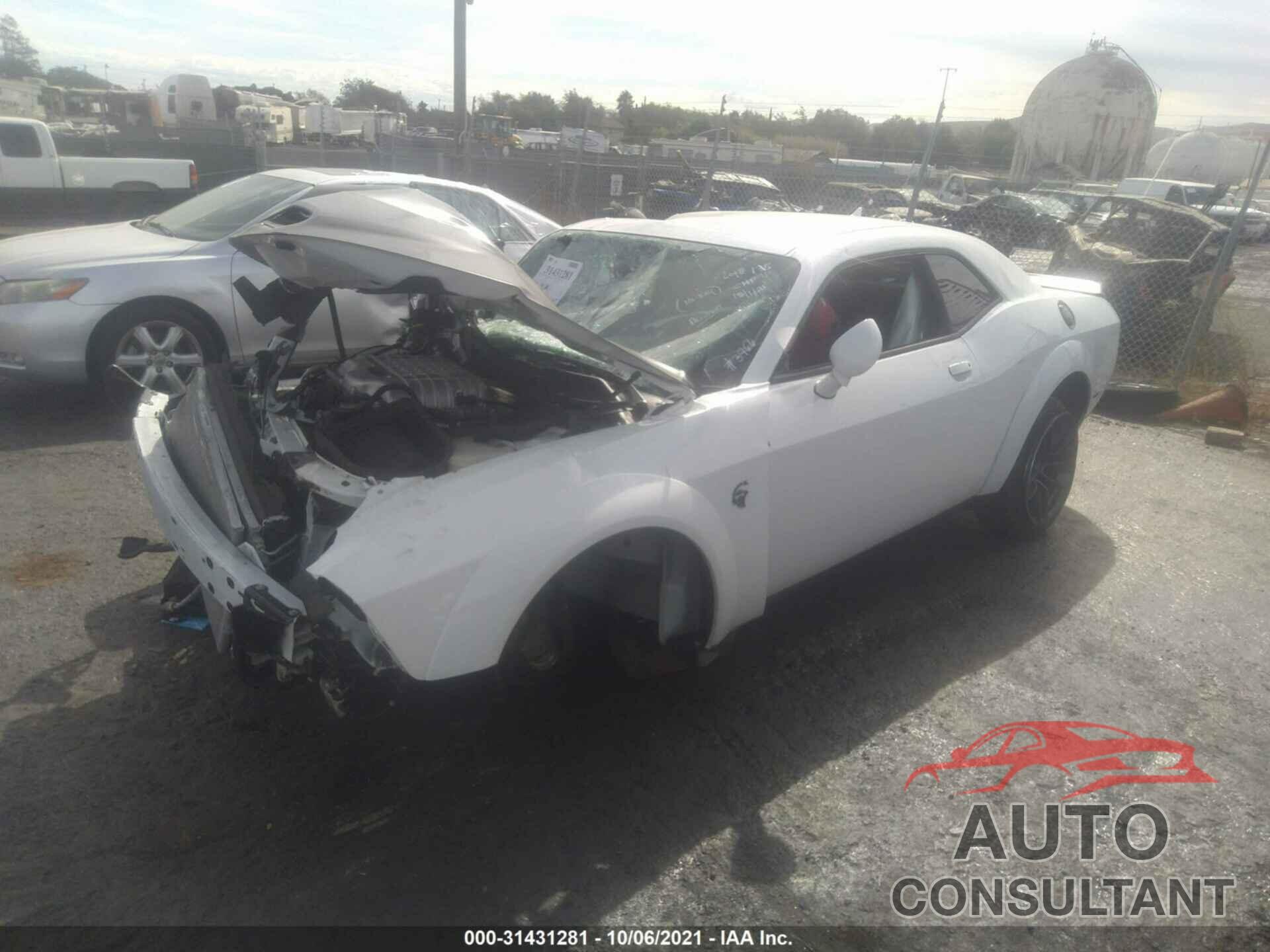 DODGE CHALLENGER 2019 - 2C3CDZL91KH731281