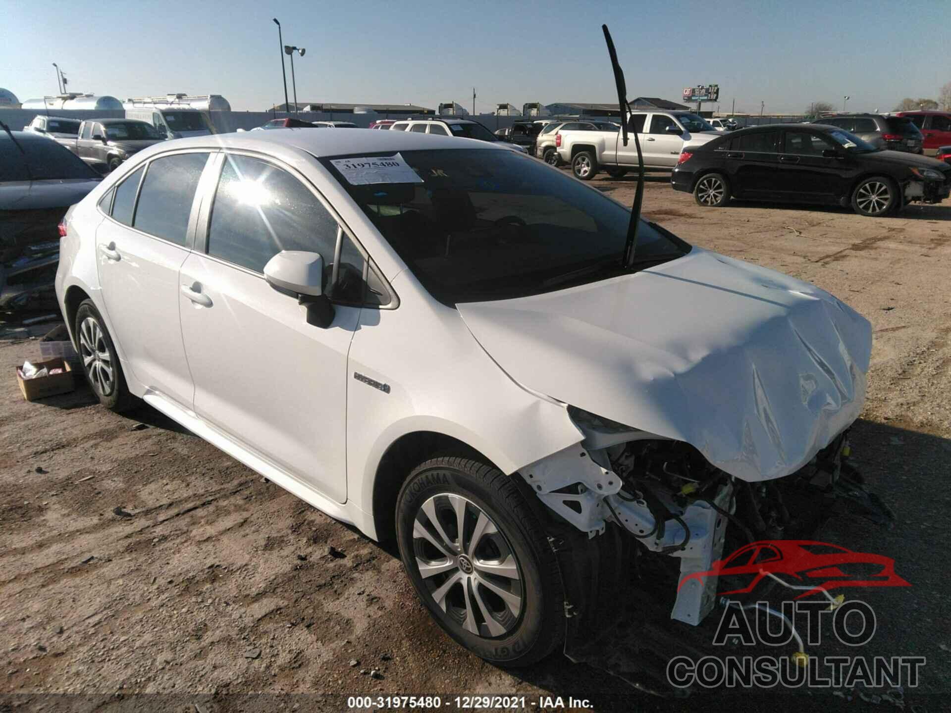 TOYOTA COROLLA 2021 - JTDEAMDE8MJ005835