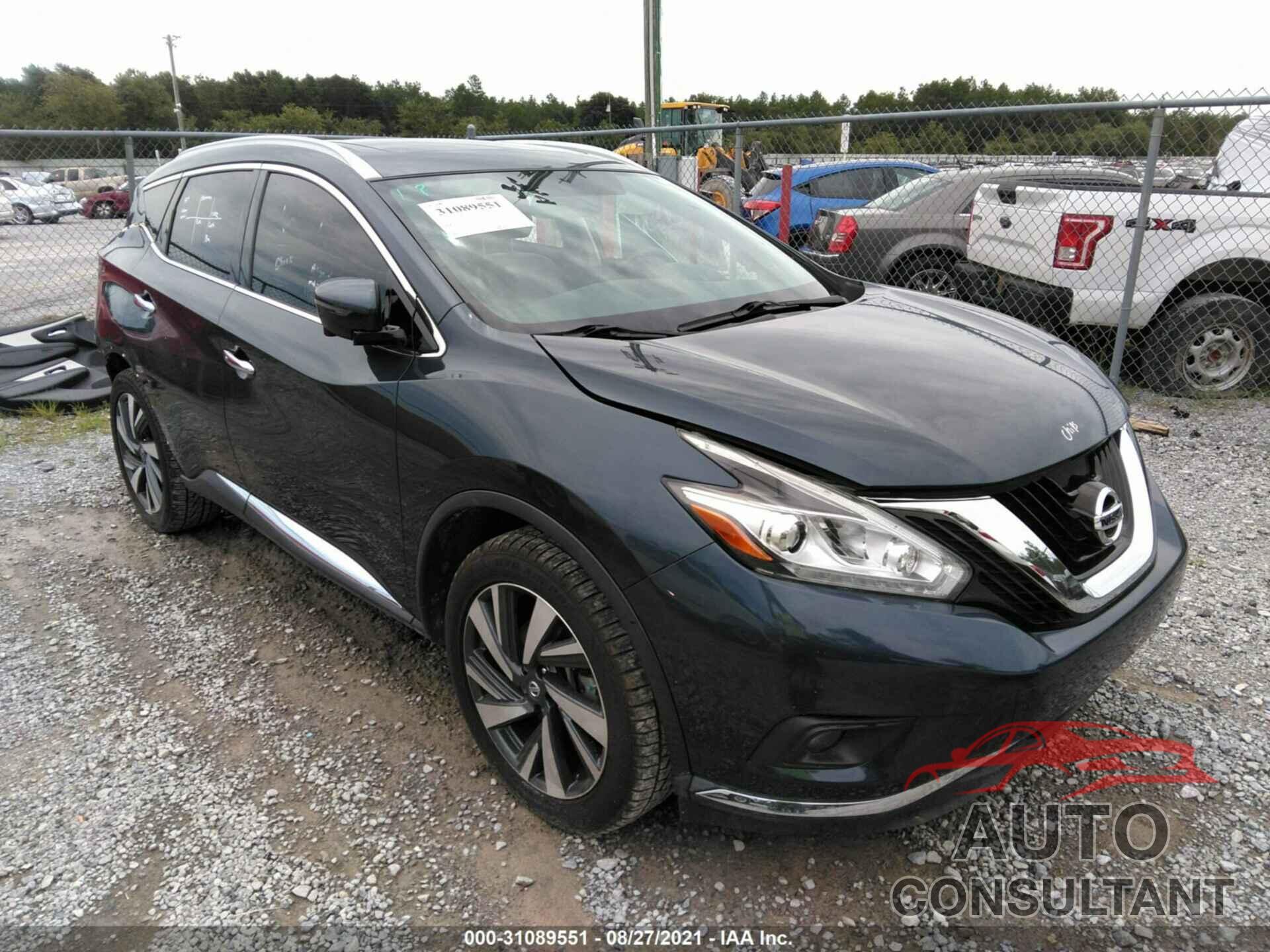 NISSAN MURANO 2017 - 5N1AZ2MG5HN130041