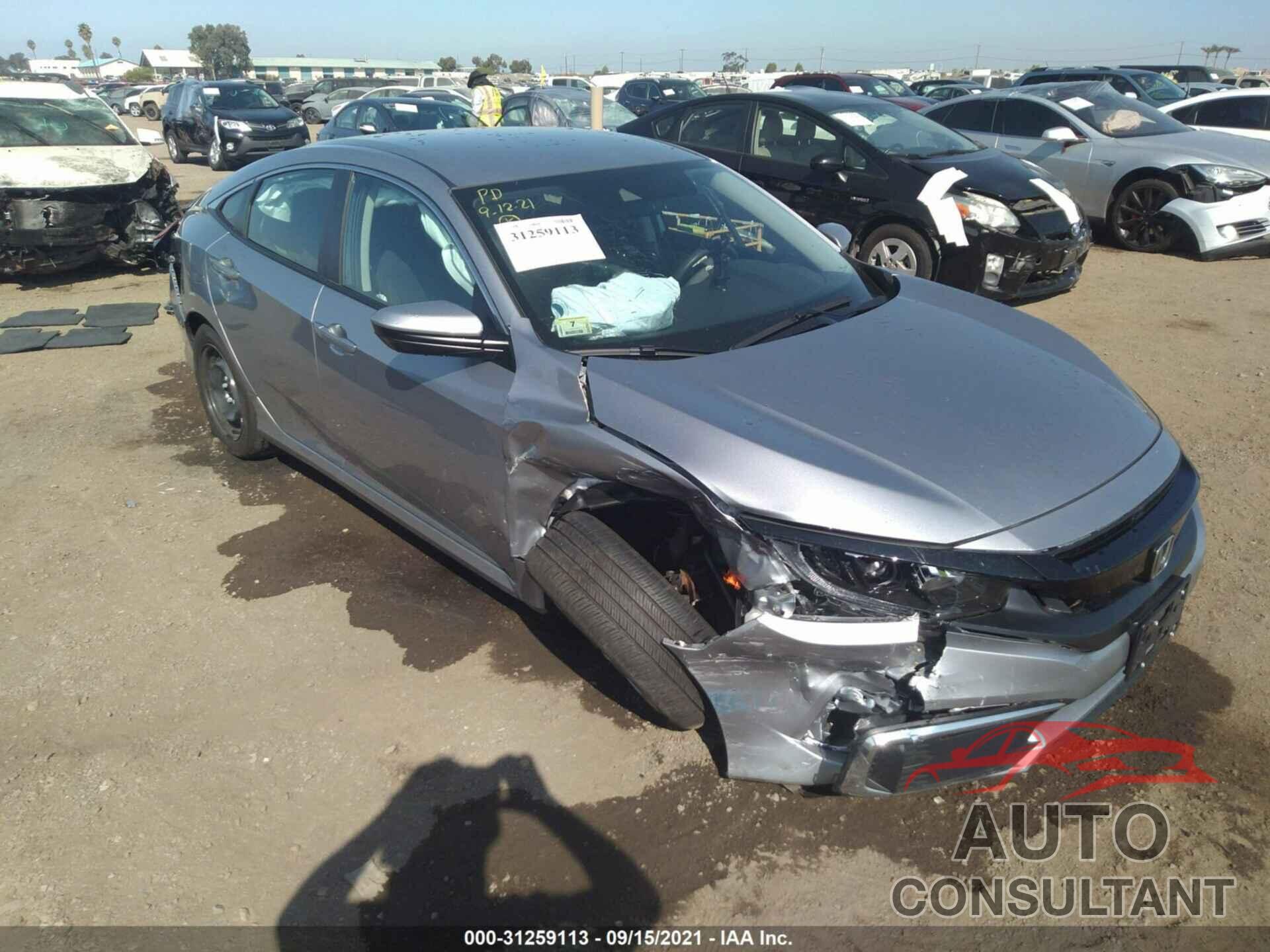 HONDA CIVIC SEDAN 2019 - 2HGFC2F61KH570193