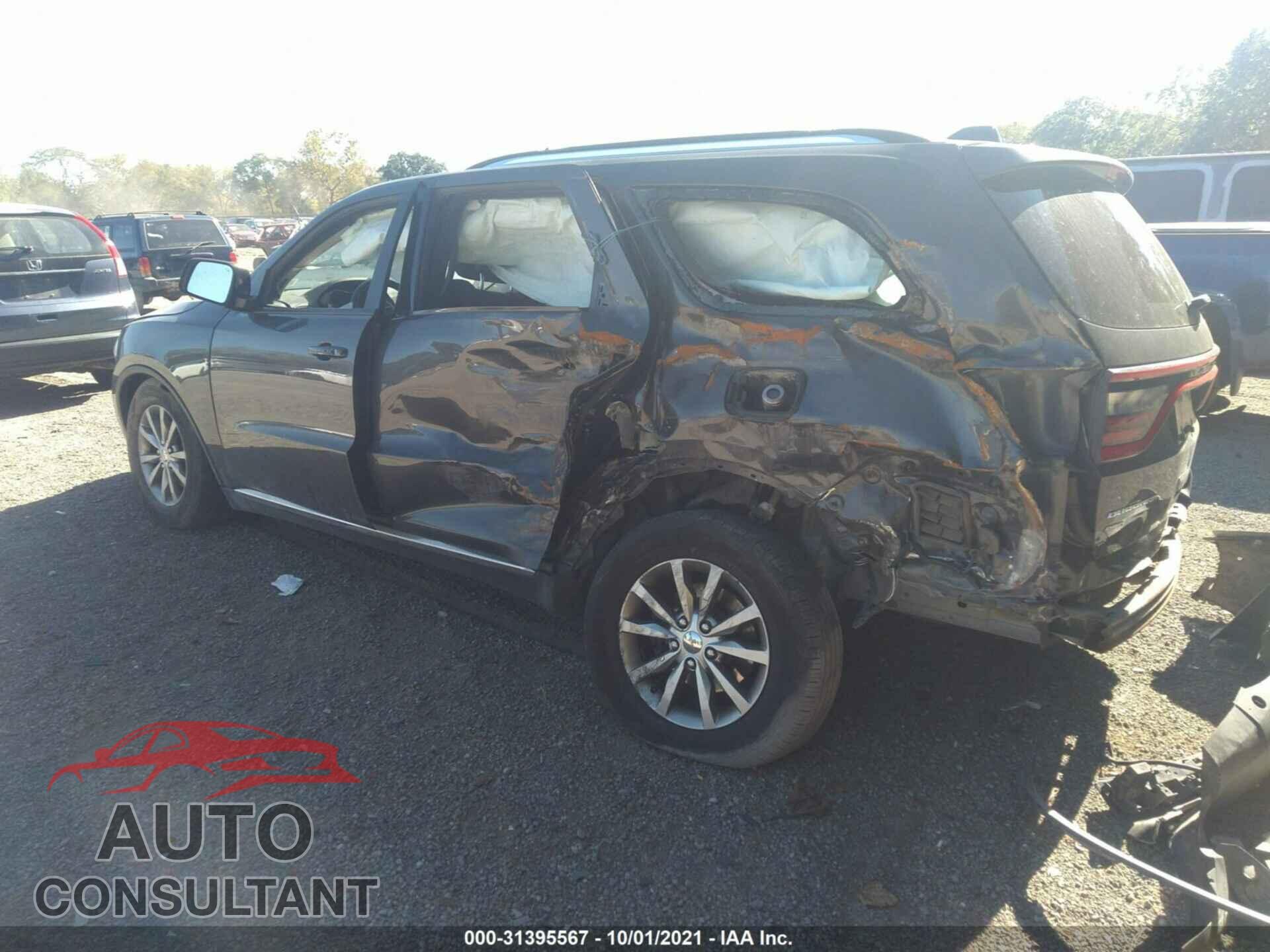 DODGE DURANGO 2017 - 1C4RDJAG2HC907209