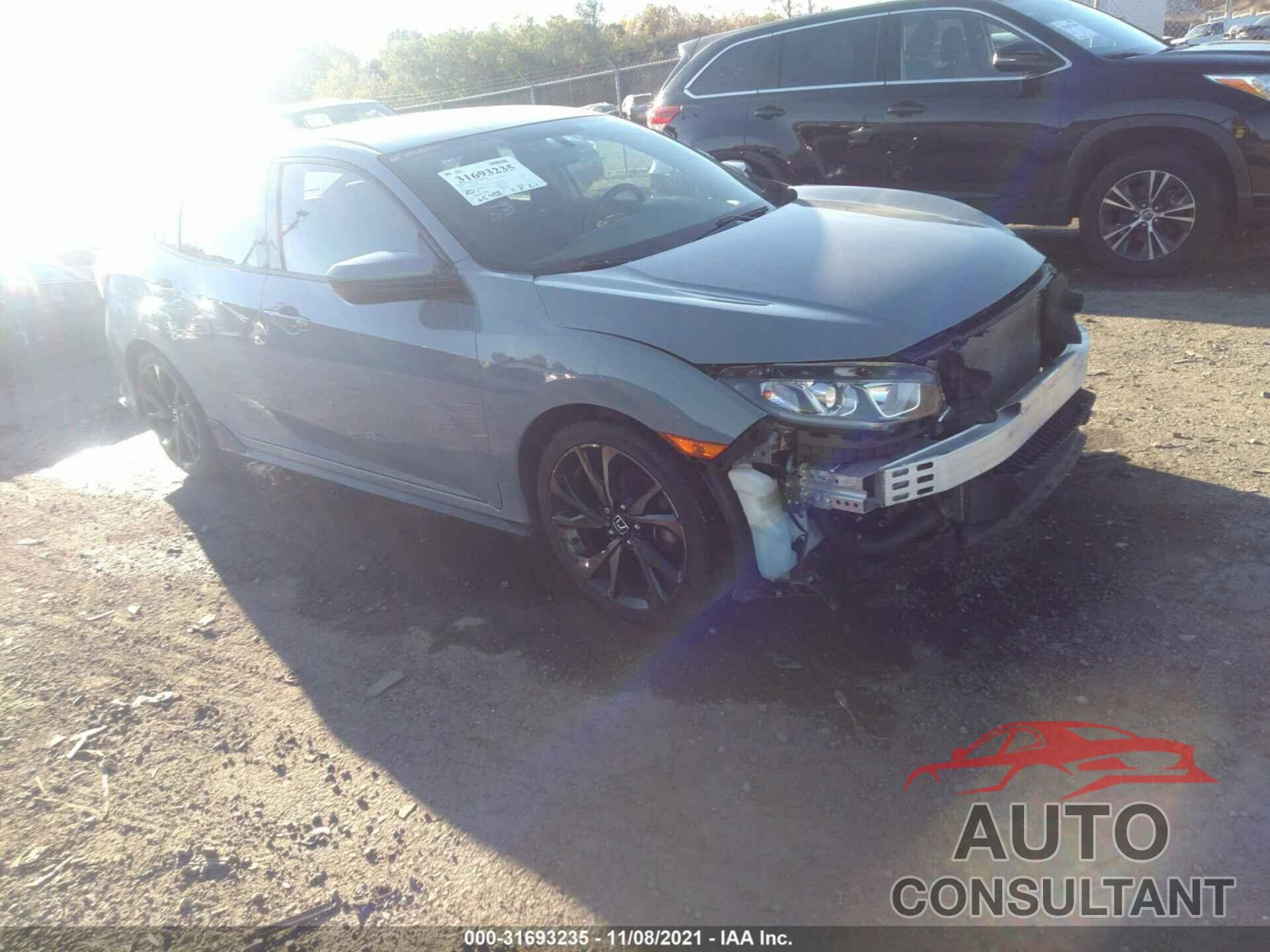 HONDA CIVIC HATCHBACK 2018 - SHHFK7H41JU225372