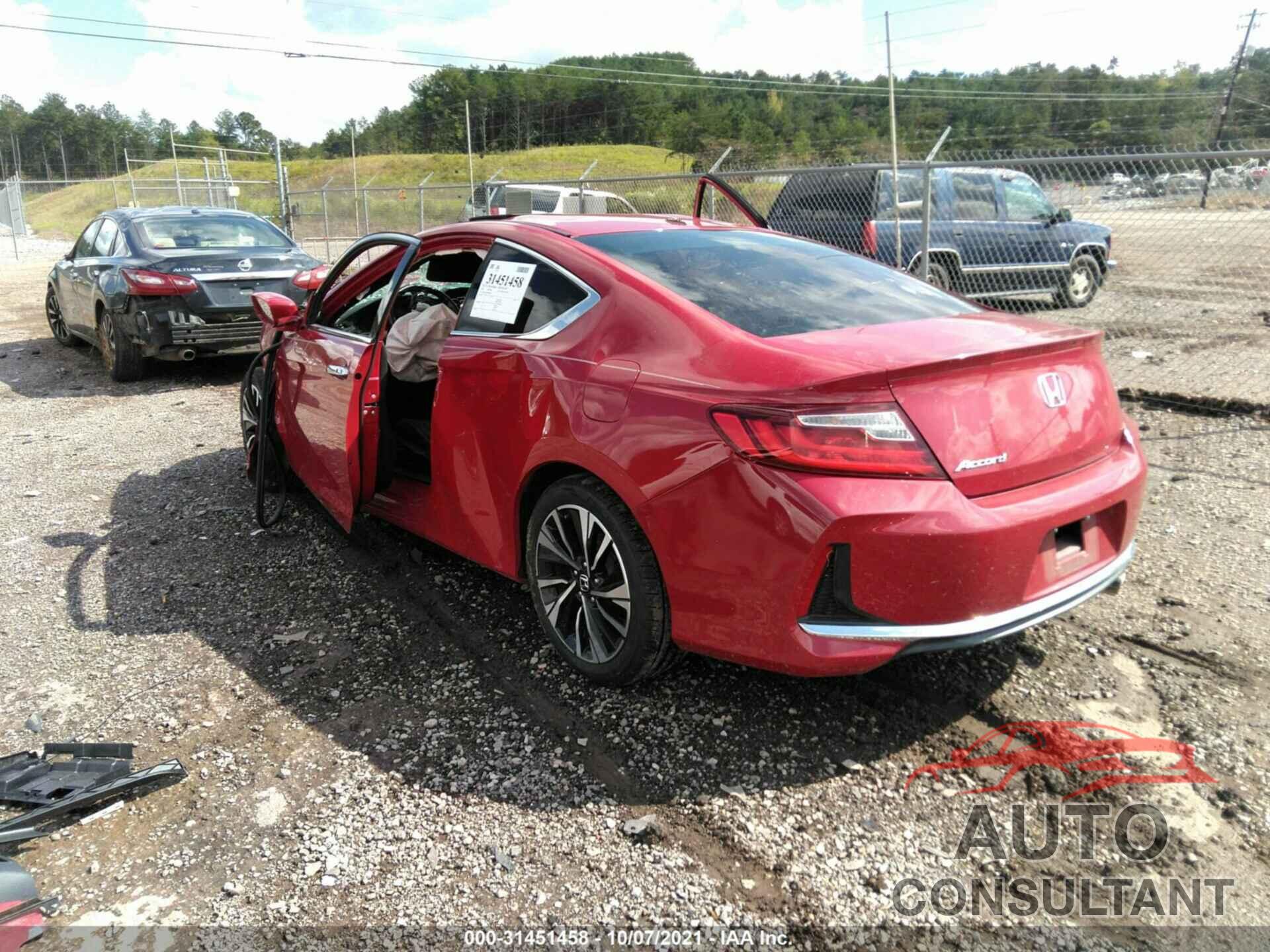 HONDA ACCORD COUPE 2016 - 1HGCT1B85GA006024