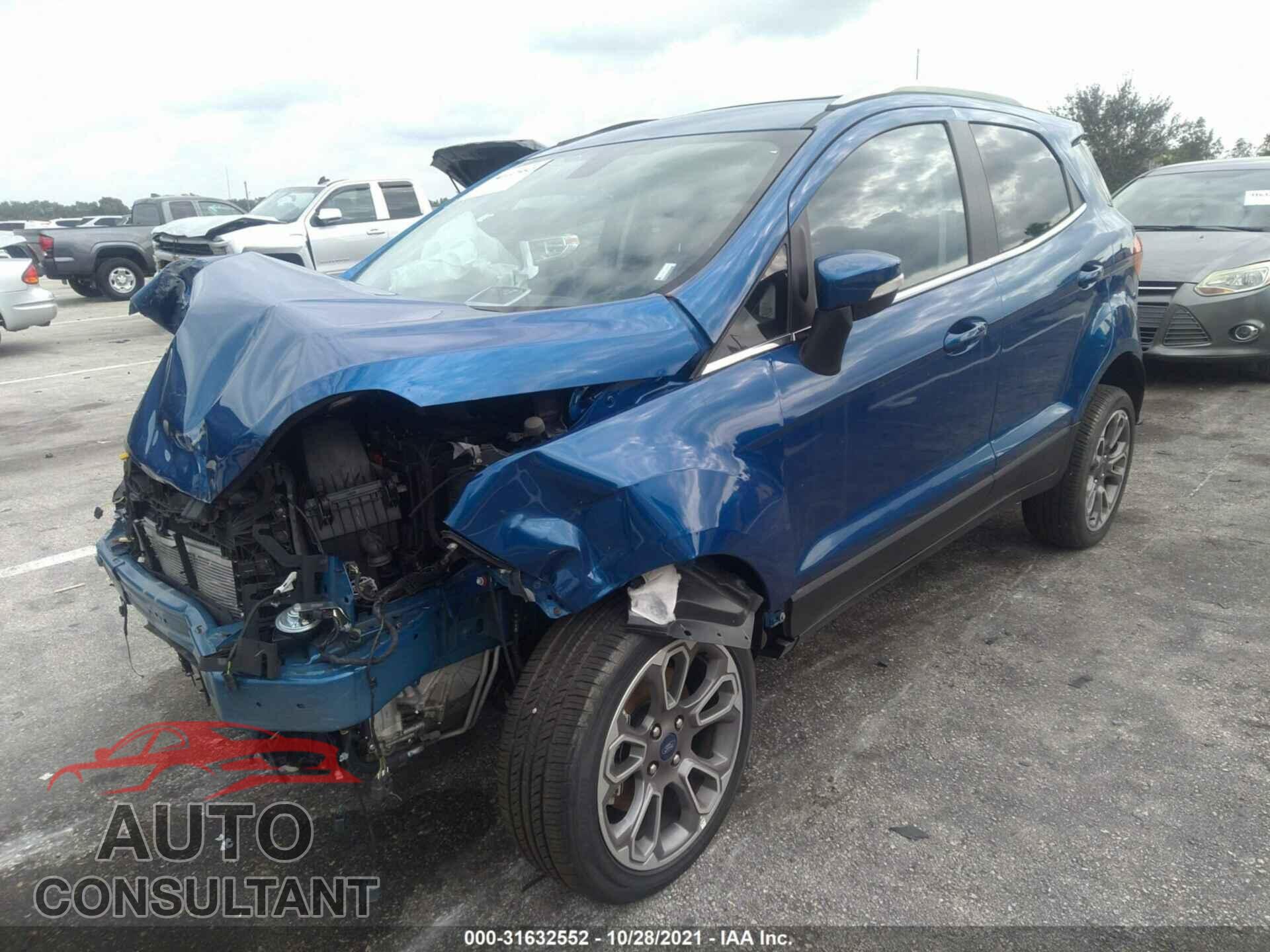 FORD ECOSPORT 2021 - MAJ6S3KL6MC402032