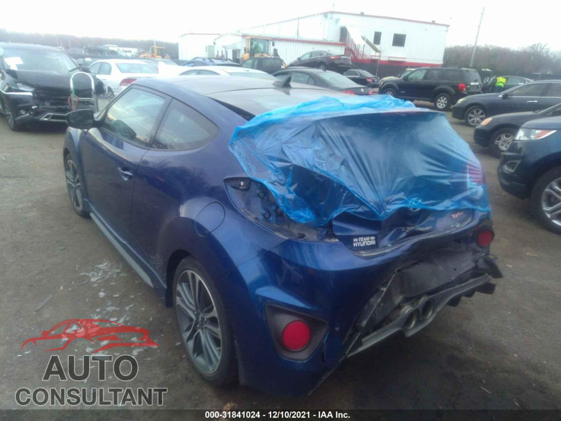 HYUNDAI VELOSTER 2016 - KMHTC6AE5GU284953
