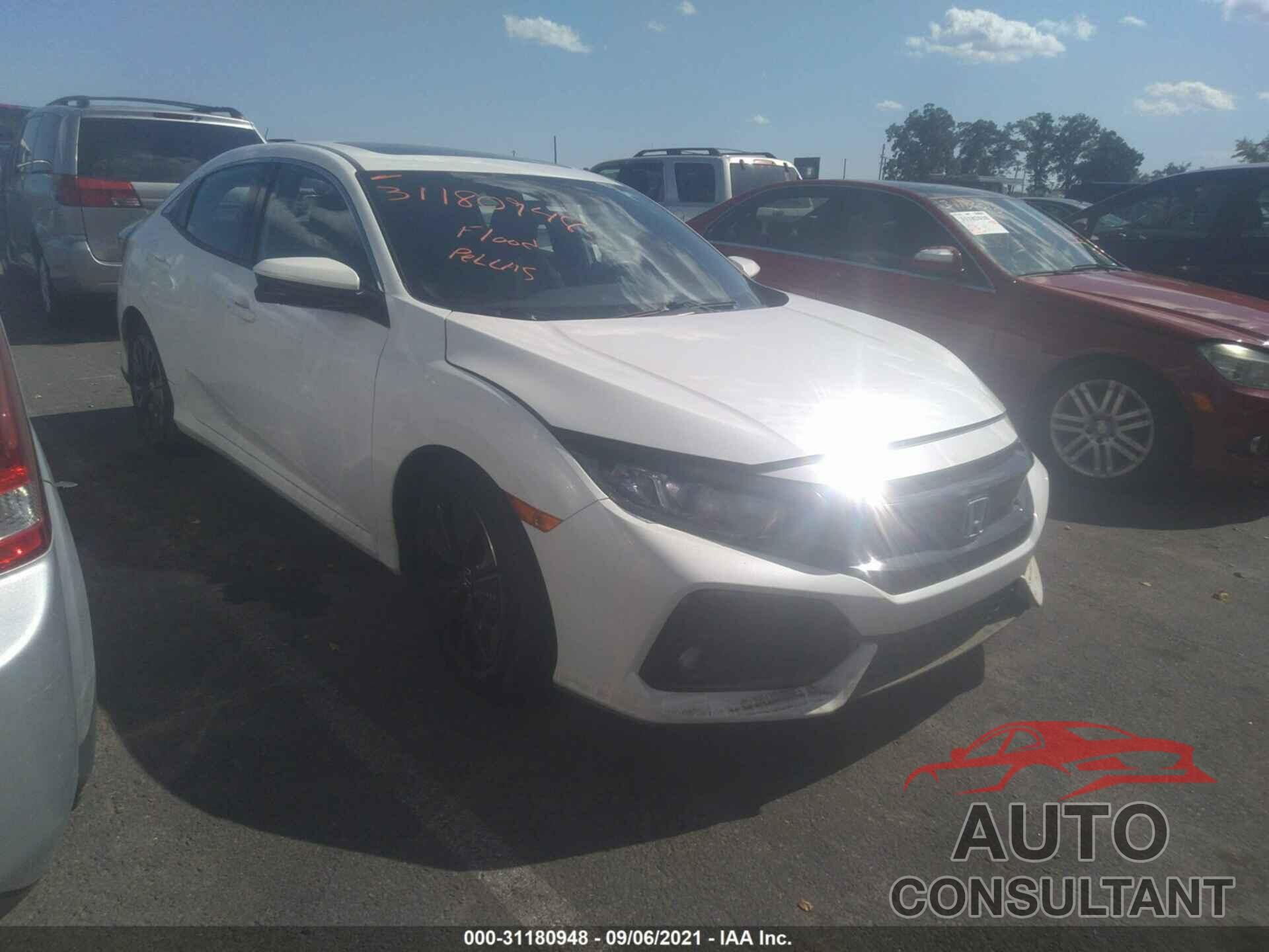 HONDA CIVIC HATCHBACK 2019 - SHHFK7H64KU207631