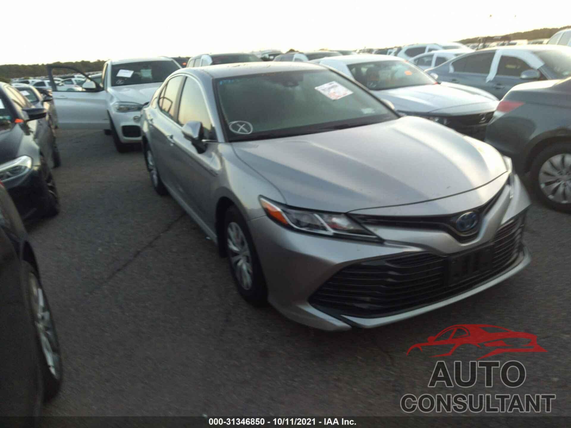 TOYOTA CAMRY 2020 - 4T1C31AK4LU534654