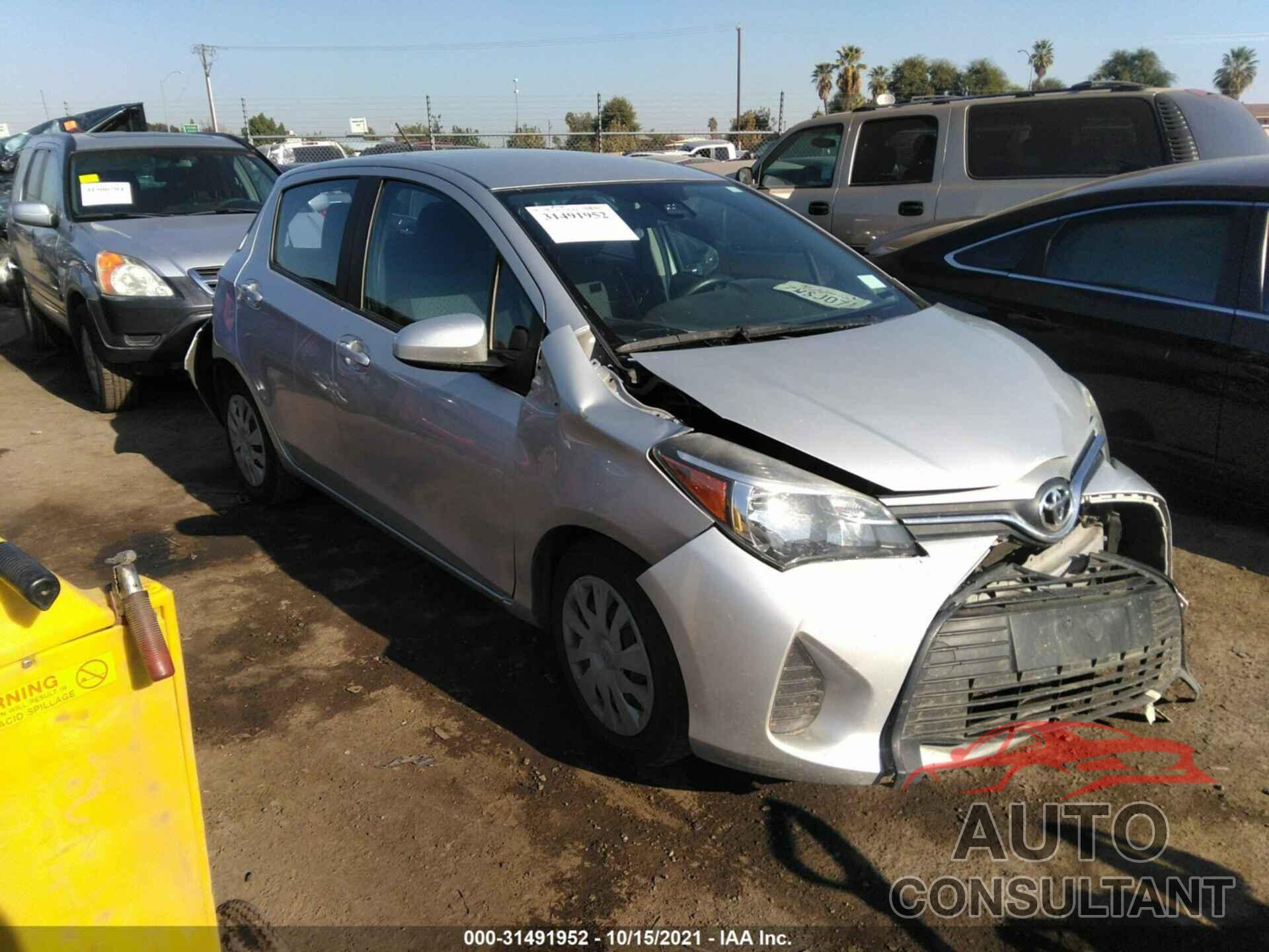 TOYOTA YARIS 2017 - VNKKTUD39HA080522