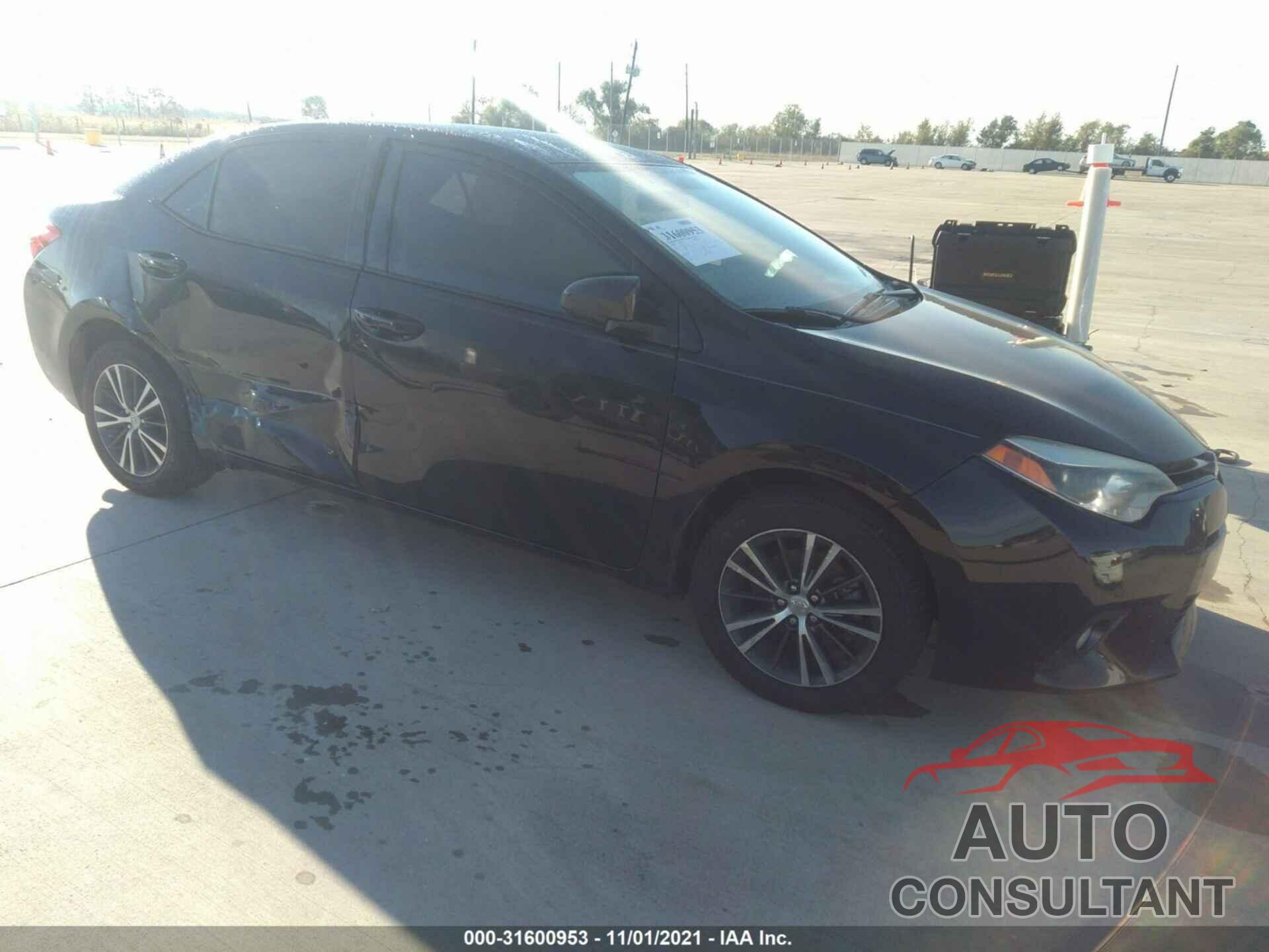 TOYOTA COROLLA 2016 - 5YFBURHE1GP404684