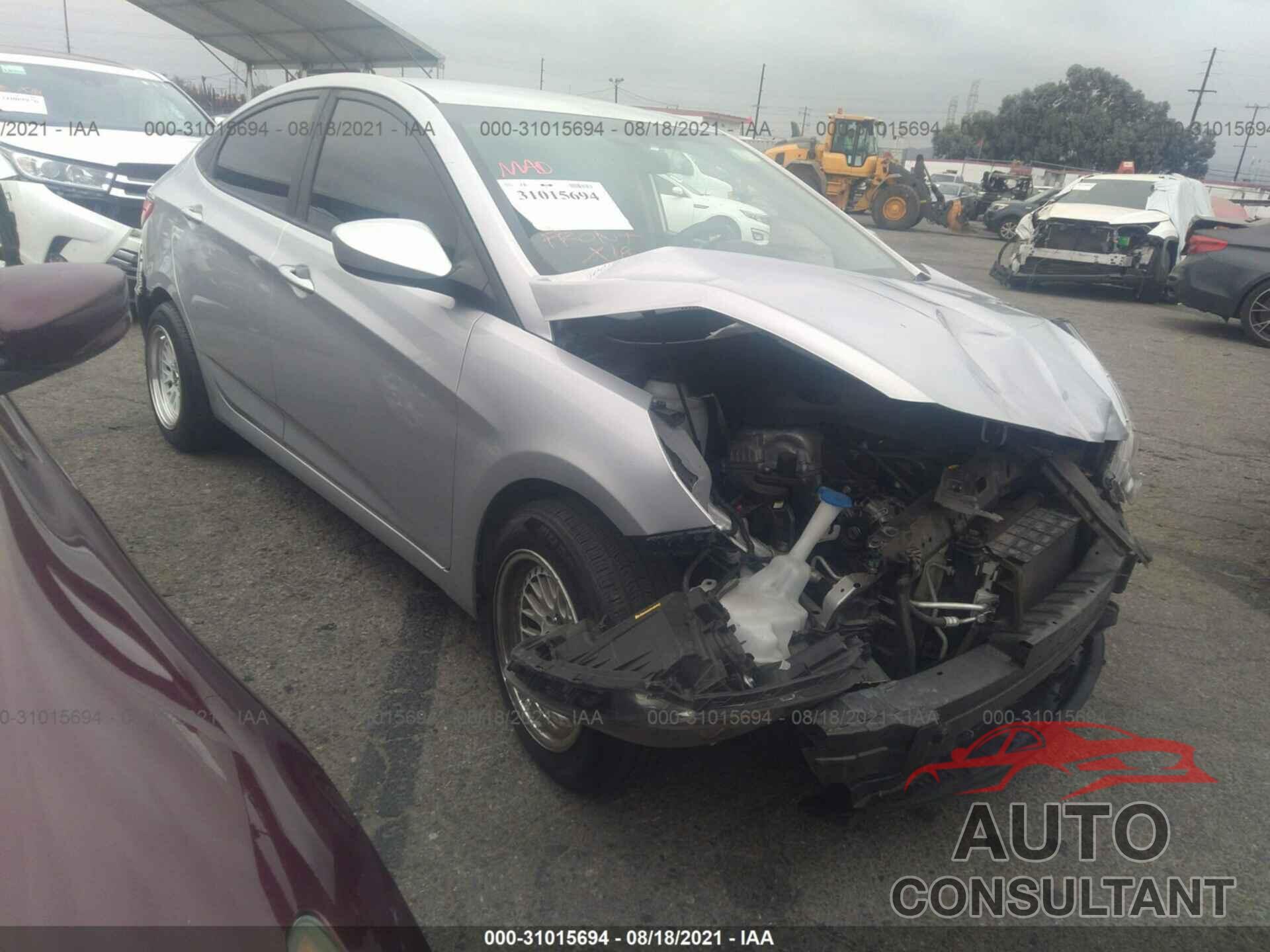 HYUNDAI ACCENT 2017 - KMHCT4AE5HU205092