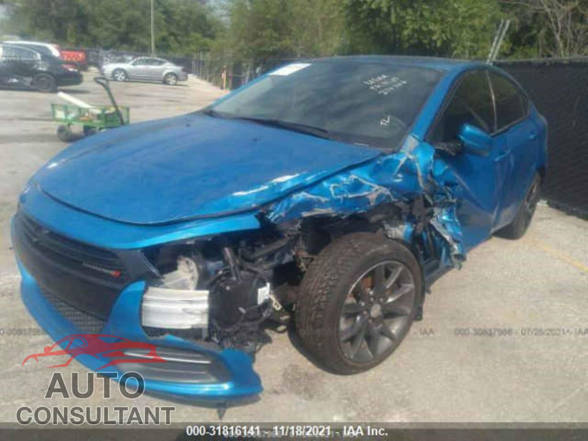 DODGE DART 2015 - 1C3CDFAA0FD406409