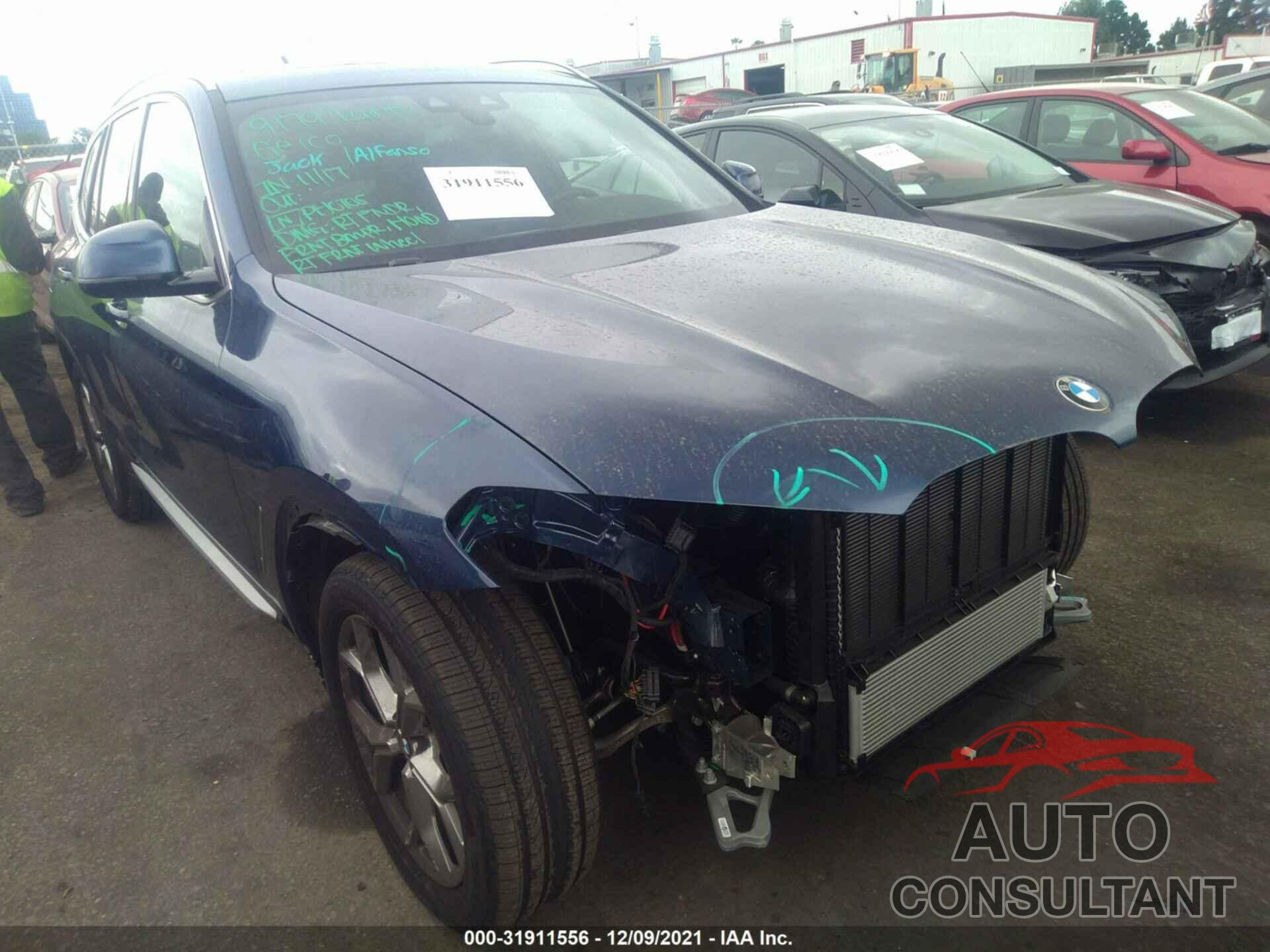 BMW X3 2021 - 5UXTY5C09M9G67506