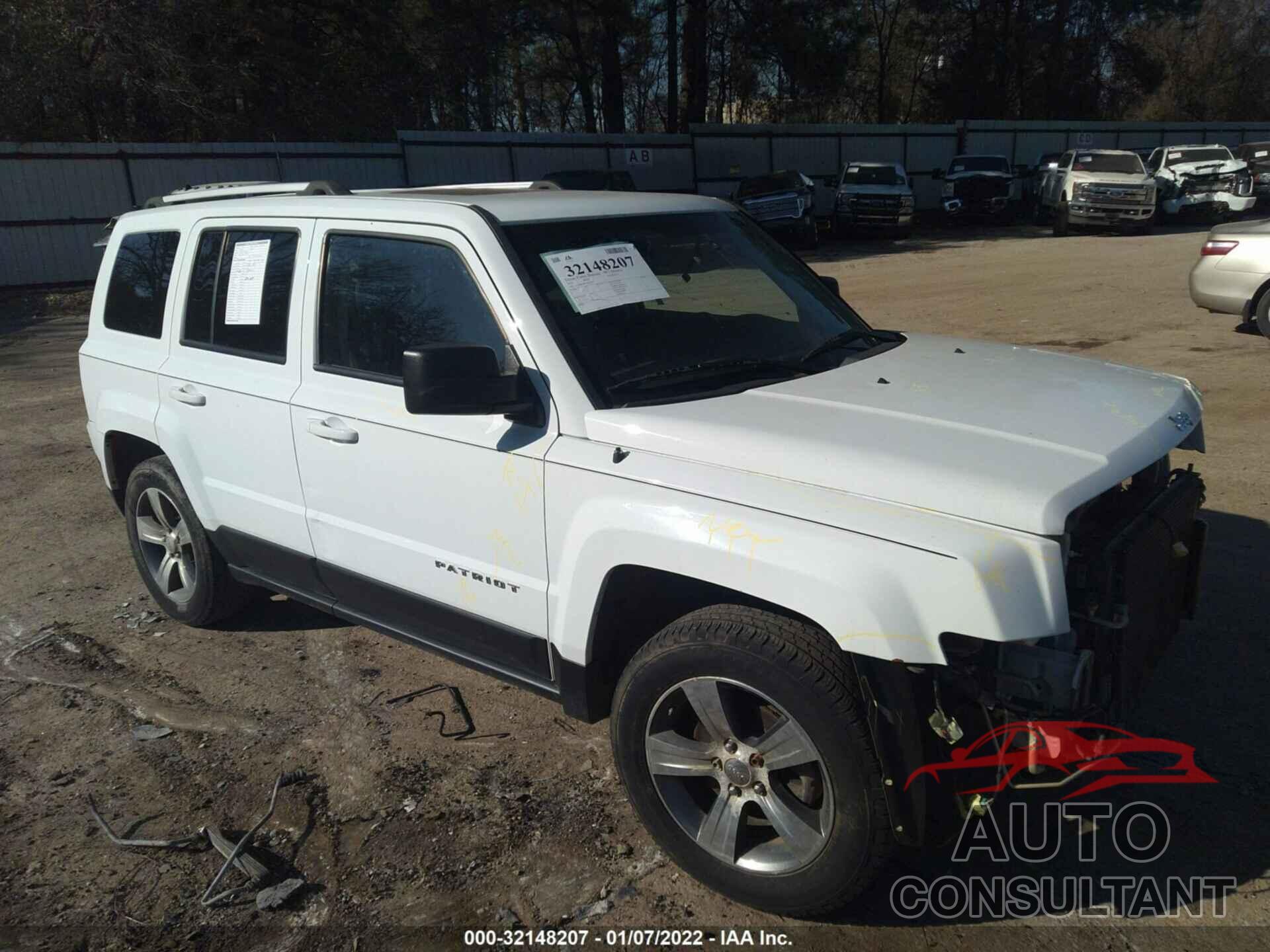 JEEP PATRIOT 2016 - 1C4NJRFB9GD632577