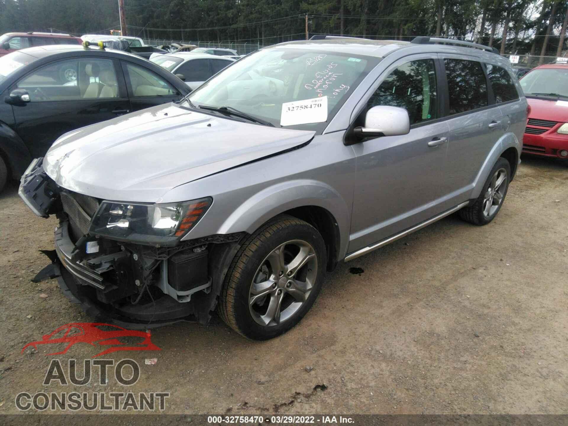 DODGE JOURNEY 2017 - 3C4PDCGG4HT626303