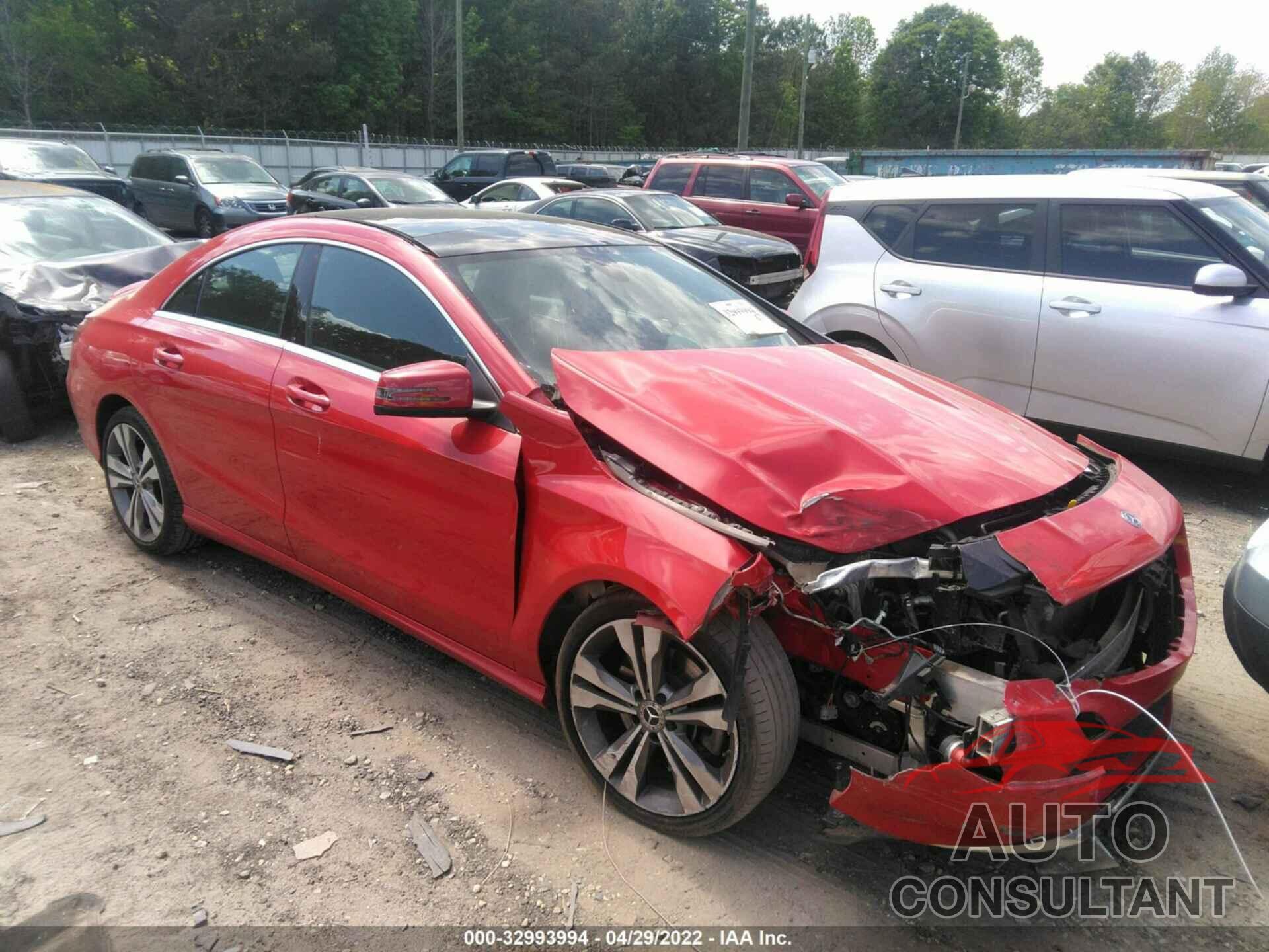 MERCEDES-BENZ CLA 2019 - WDDSJ4EB7KN752281