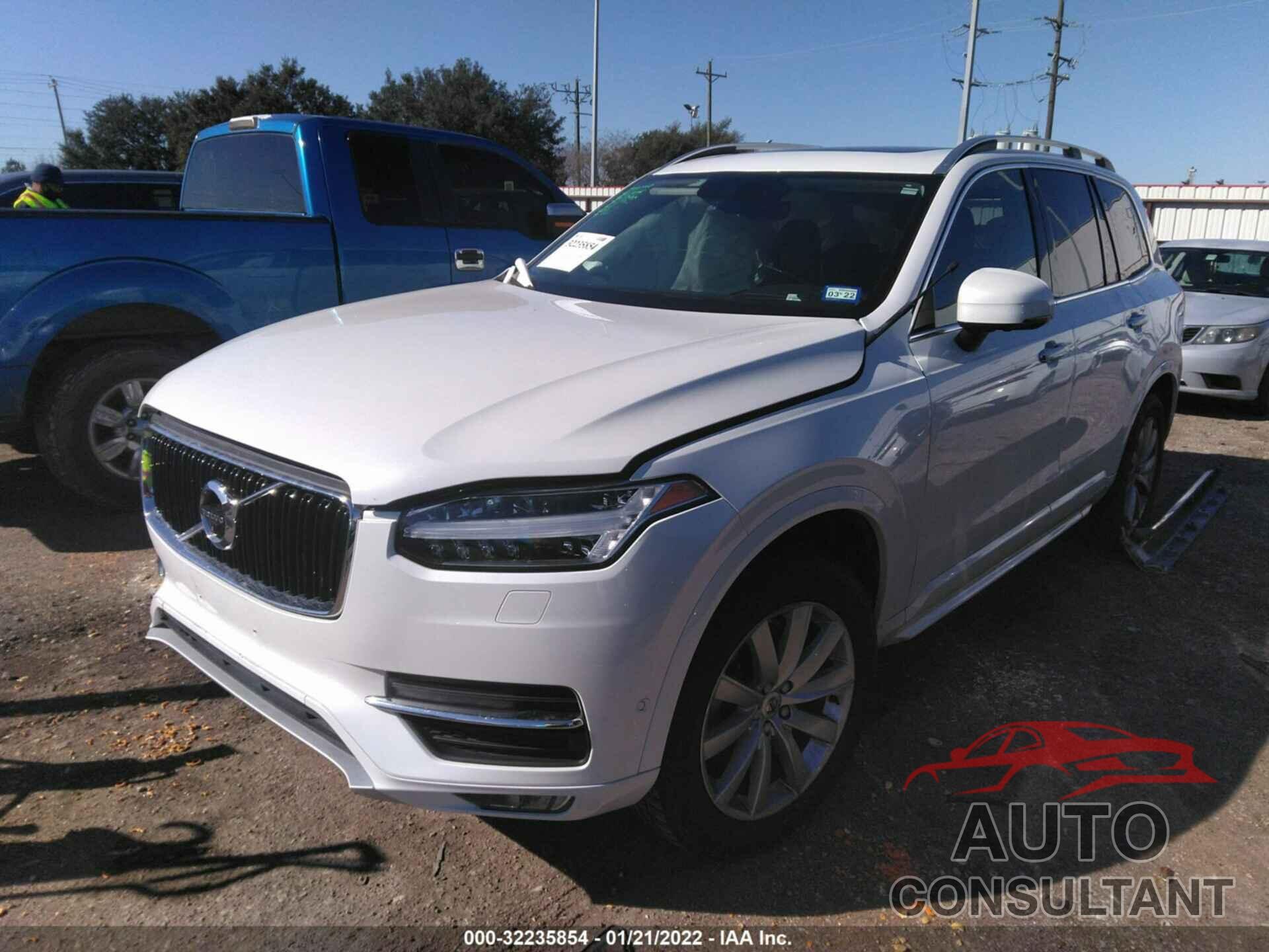 VOLVO XC90 2016 - YV4A22PKXG1076912