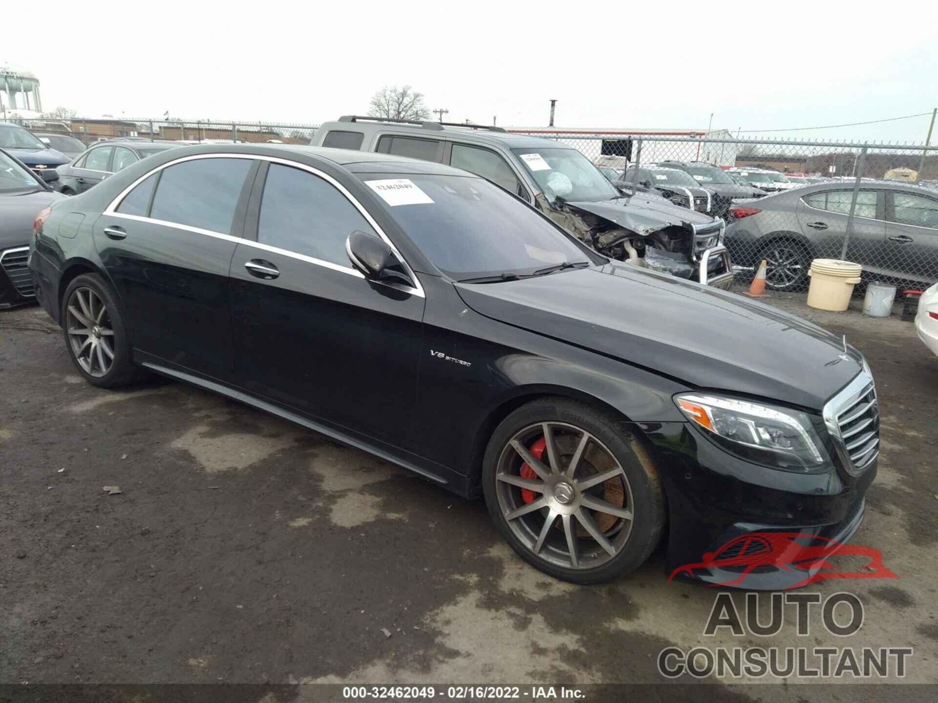 MERCEDES-BENZ S-CLASS 2016 - WDDUG7JB6GA255039