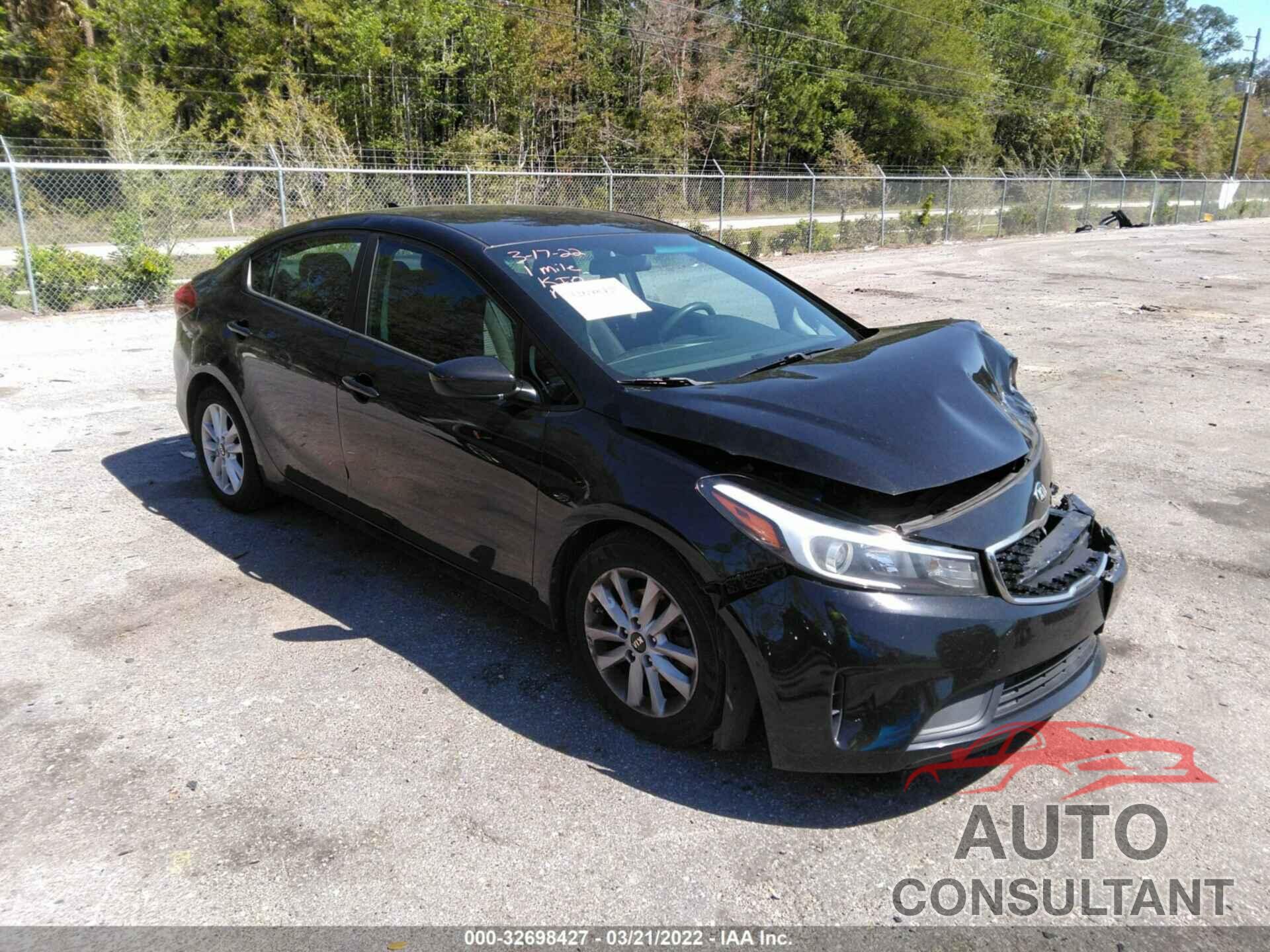 KIA FORTE 2017 - 3KPFL4A75HE067314