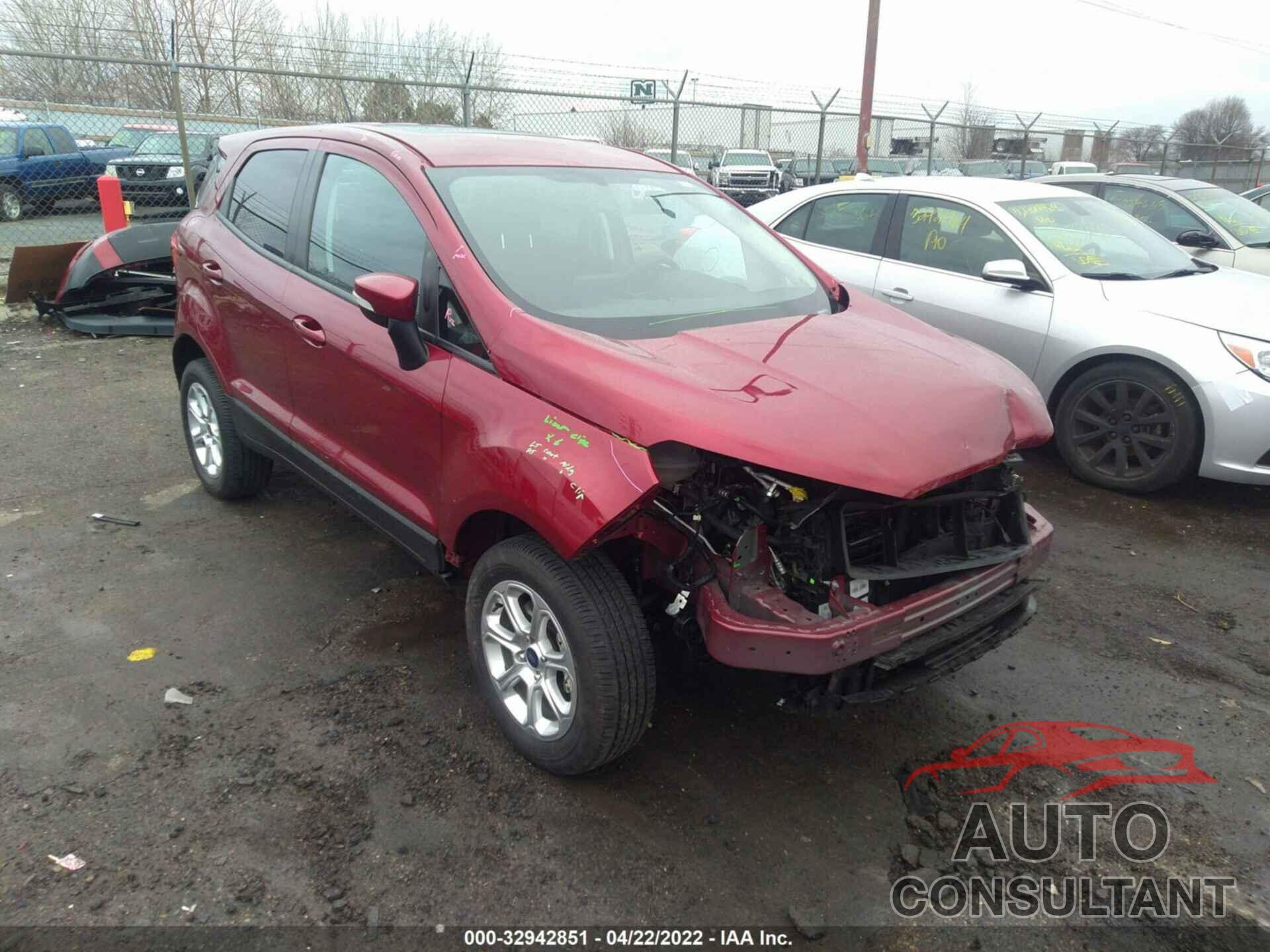 FORD ECOSPORT 2020 - MAJ6S3GL9LC387789