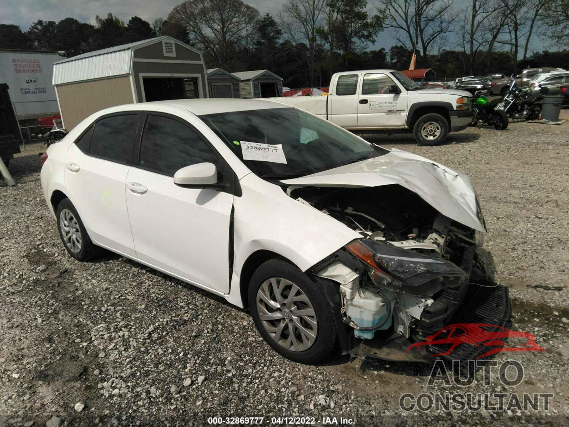TOYOTA COROLLA 2017 - 2T1BURHE3HC952963