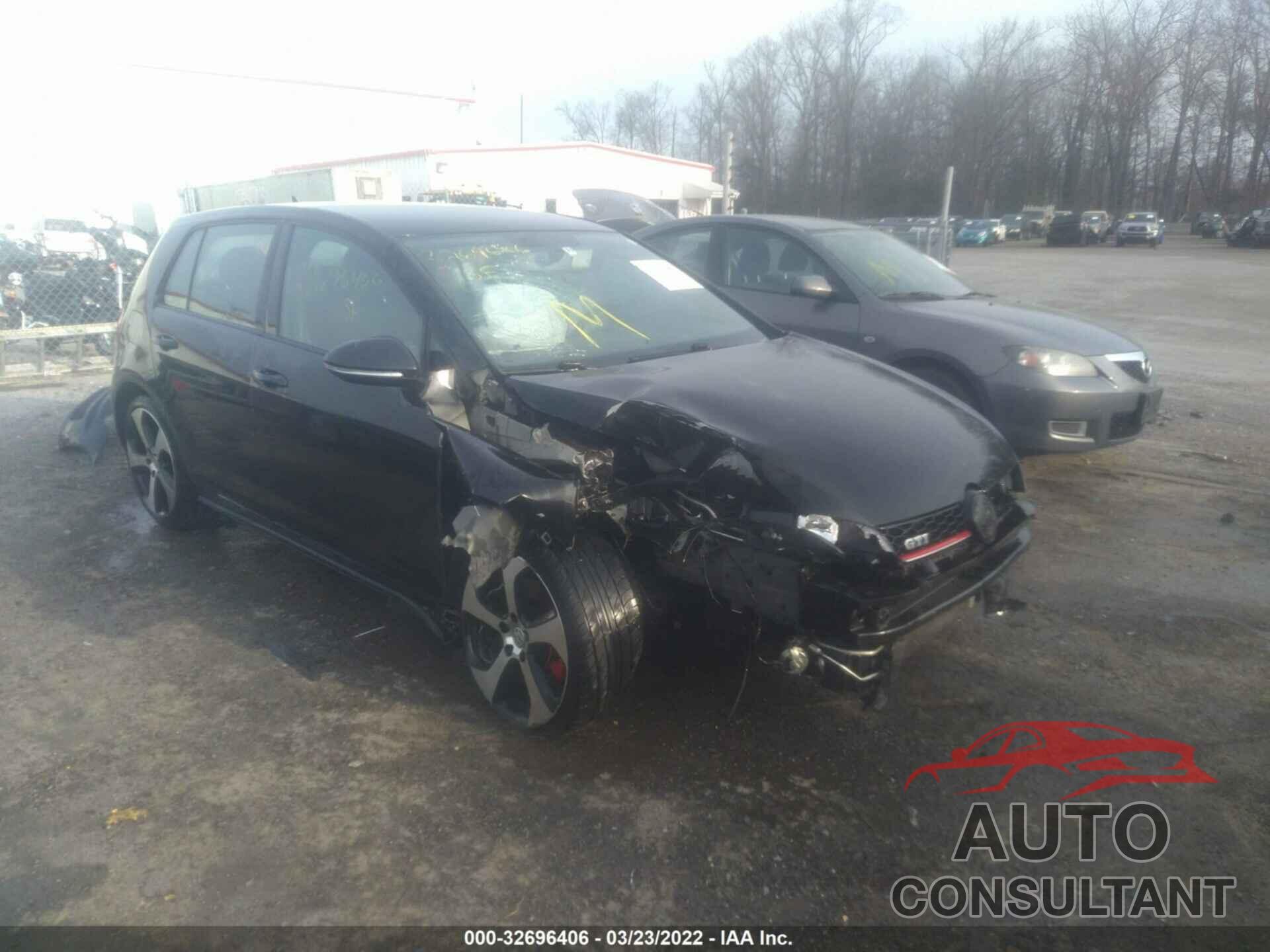 VOLKSWAGEN GOLF GTI 2017 - 3VW4T7AU3HM072061
