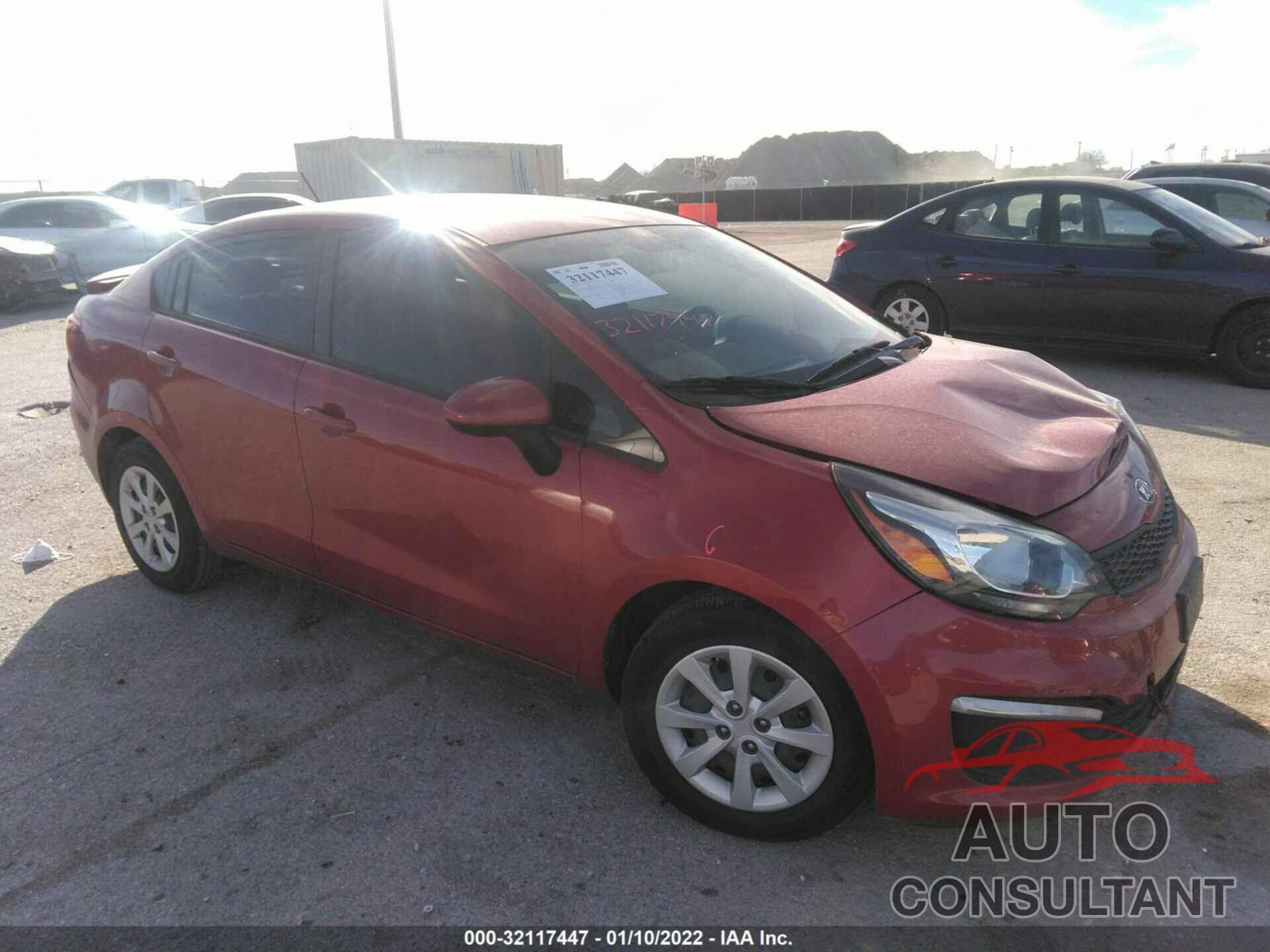 KIA RIO 2017 - KNADM4A30H6121302