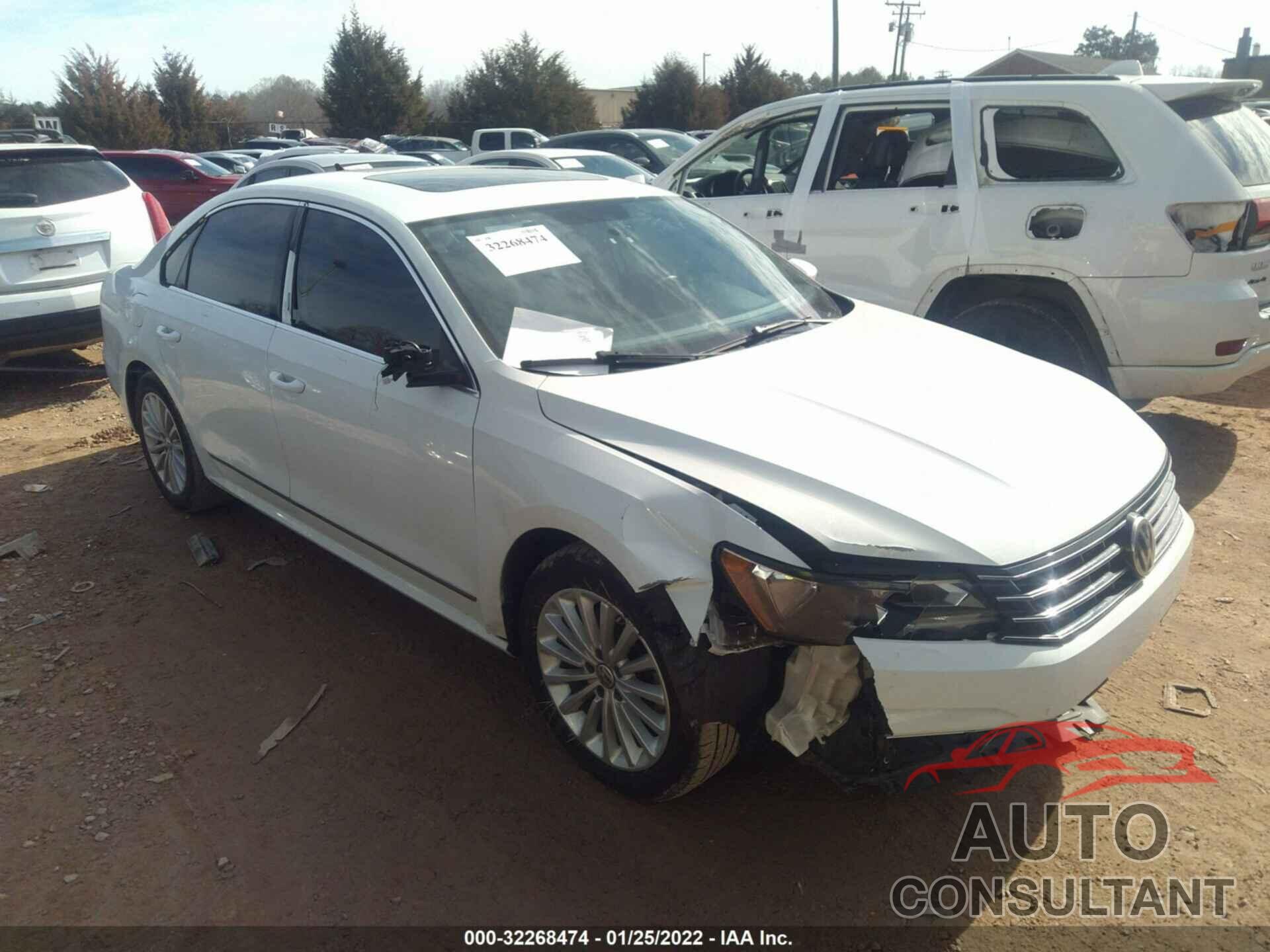 VOLKSWAGEN PASSAT 2016 - 1VWBT7A36GC029753