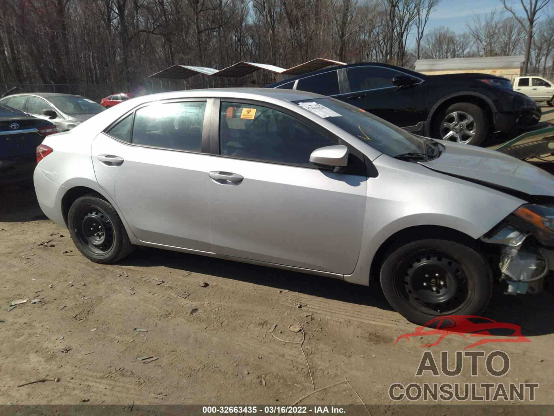 TOYOTA COROLLA 2017 - 2T1BURHE1HC830361