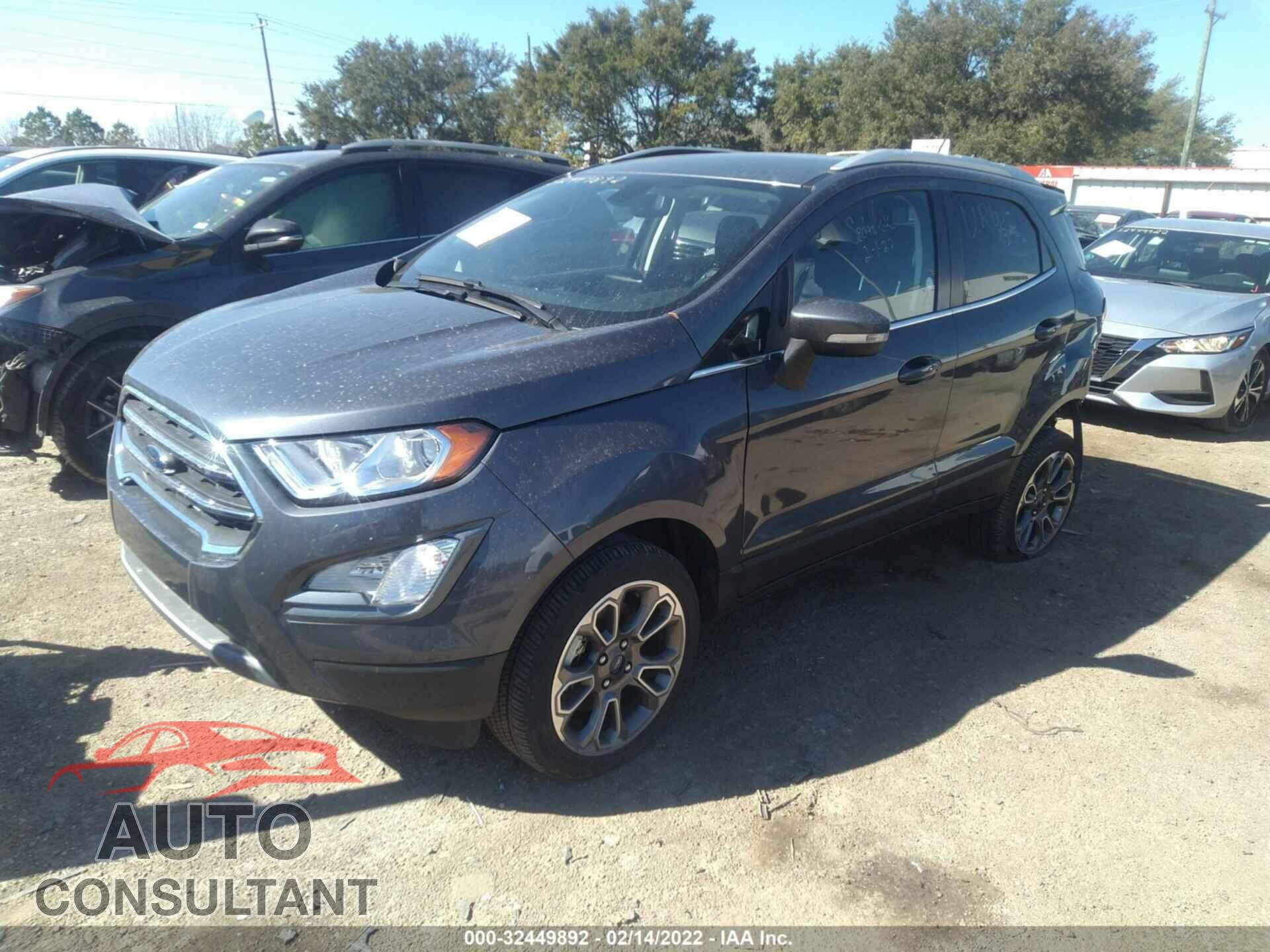 FORD ECOSPORT 2020 - MAJ6S3KL8LC345721
