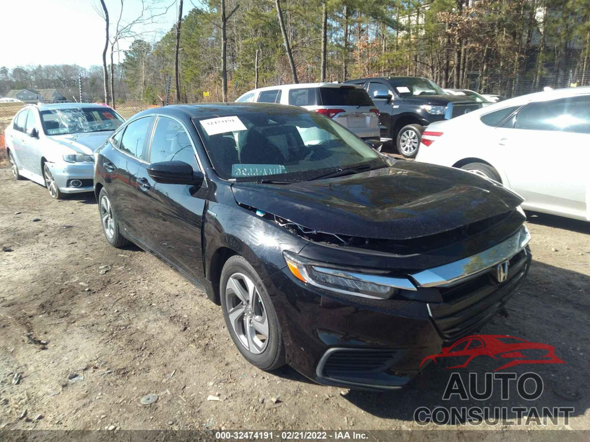 HONDA INSIGHT 2019 - 19XZE4F10KE029881