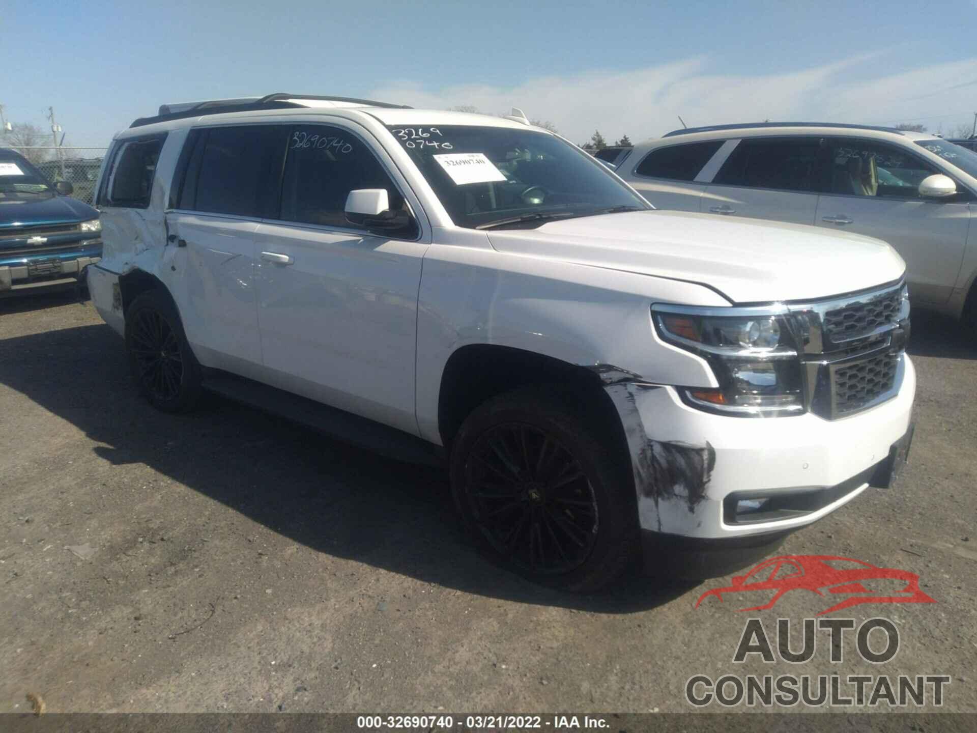 CHEVROLET TAHOE 2019 - 1GNSKBKC6KR262259