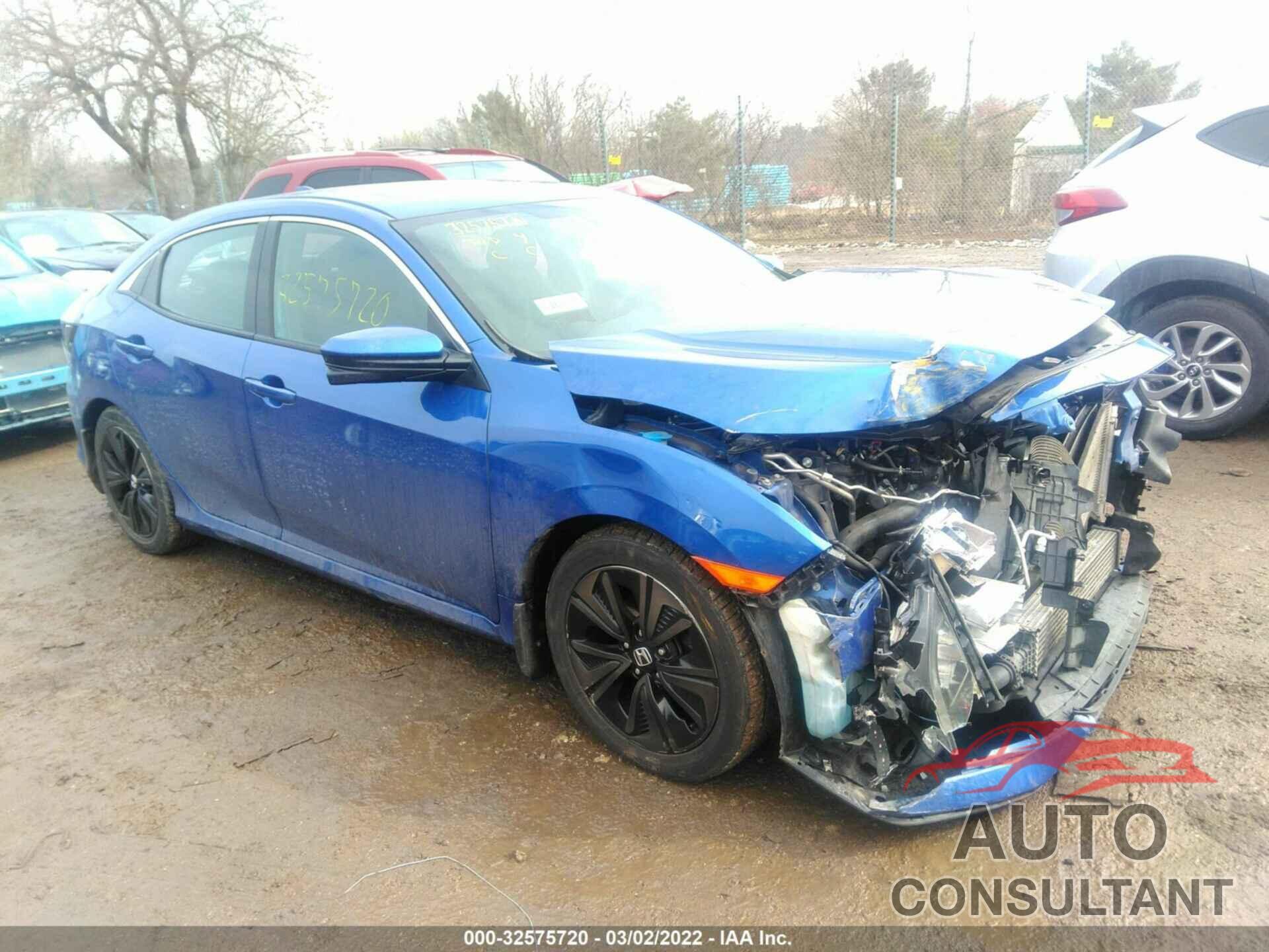 HONDA CIVIC HATCHBACK 2018 - SHHFK7H54JU232146