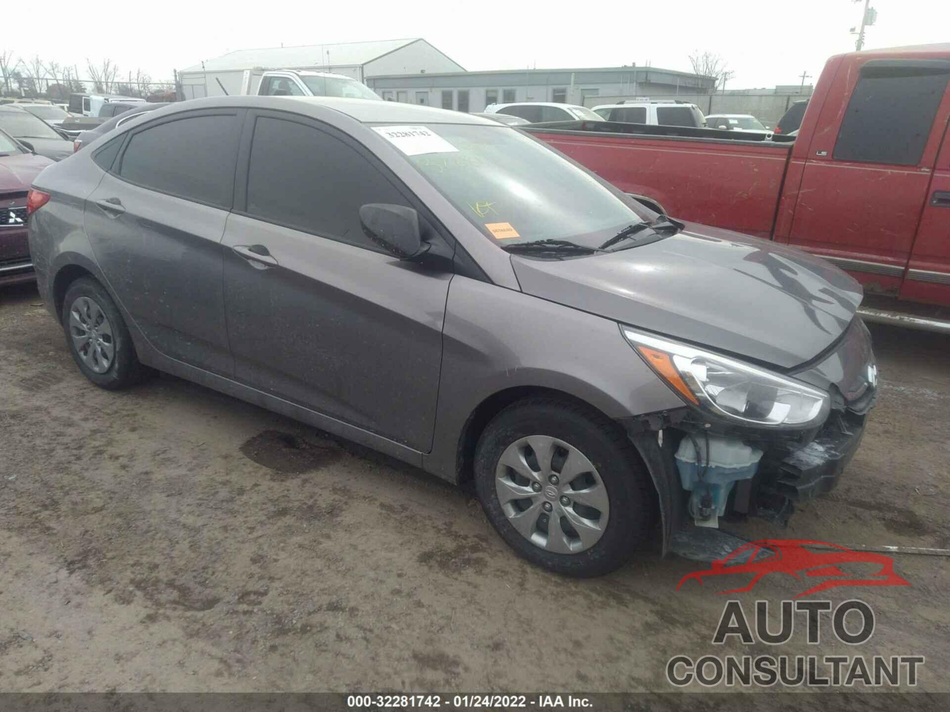 HYUNDAI ACCENT 2017 - KMHCT4AE4HU369479