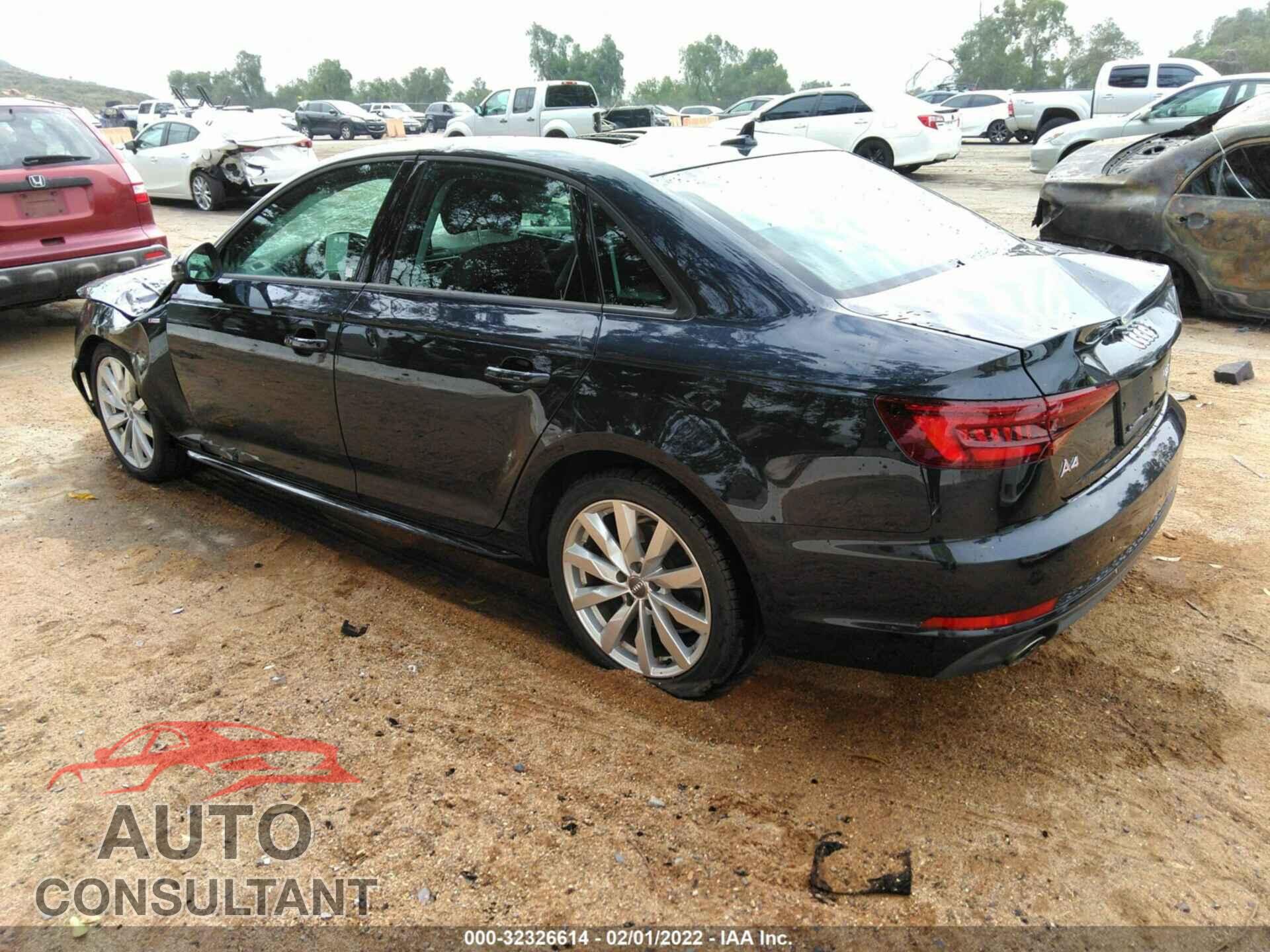 AUDI A4 2018 - WAUKMAF42JA222934