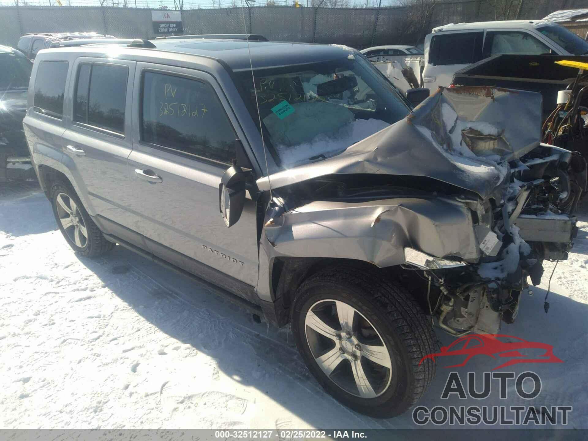 JEEP PATRIOT 2017 - 1C4NJRFB2HD188914