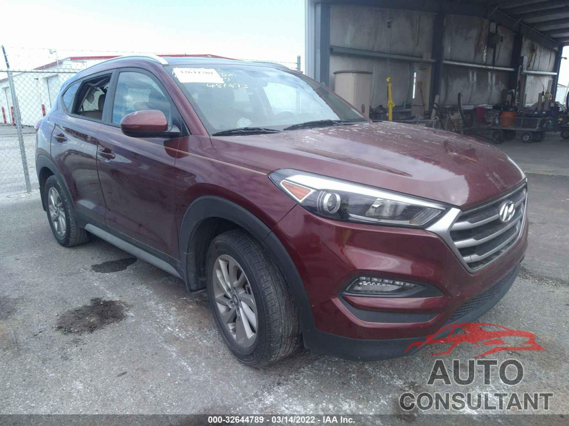 HYUNDAI TUCSON 2017 - KM8J33A49HU481073