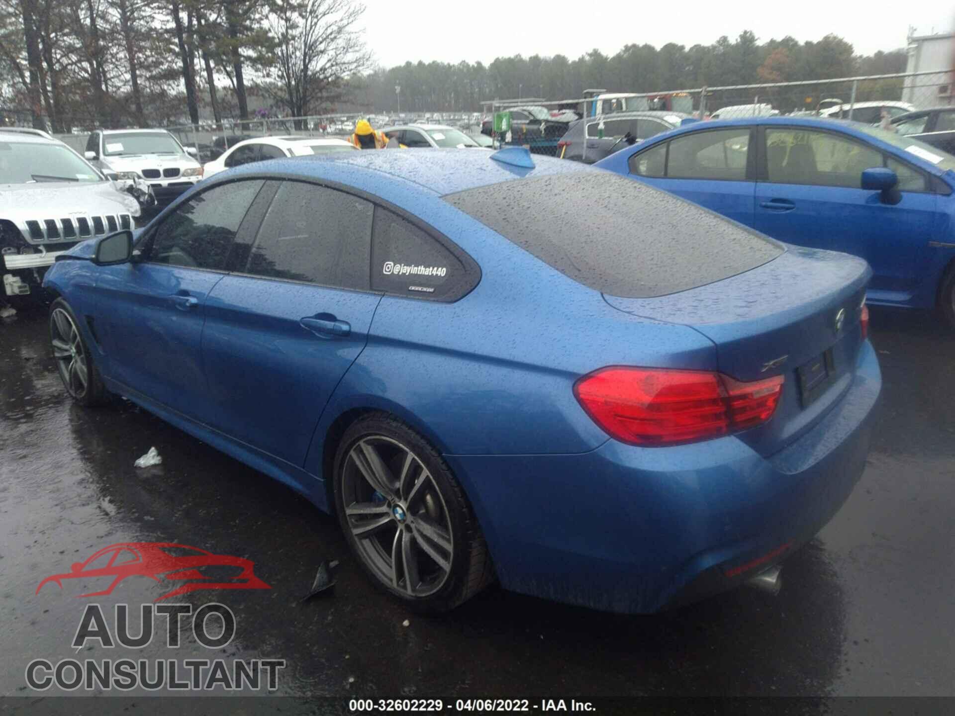 BMW 4 SERIES 2017 - WBA4E5C56HG188613
